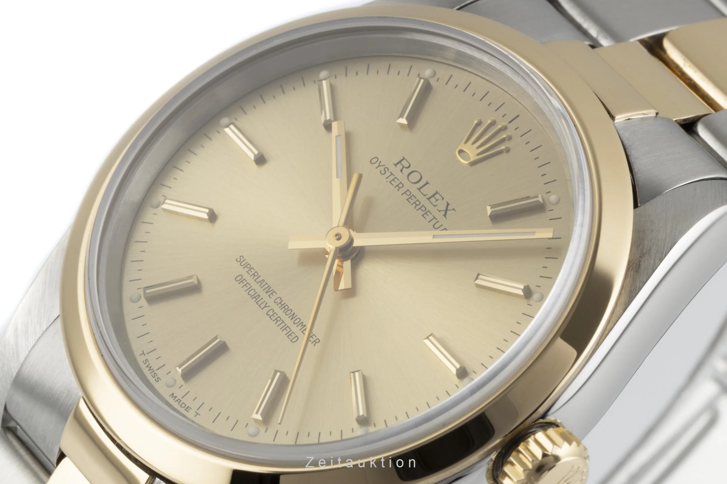 Rolex Oyster Perpetual steel / gold automatic men's watch 14203  [2207266] - Image 11