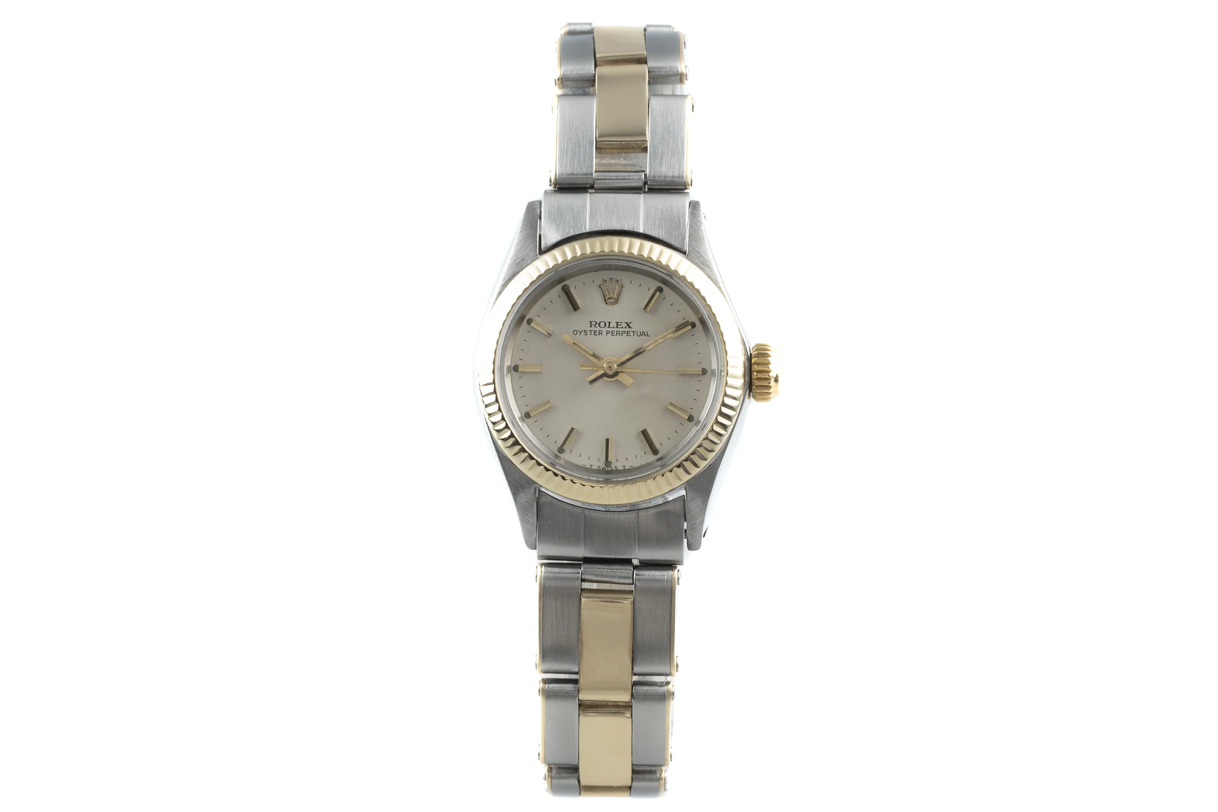 Rolex Oyster Perpetual steel / gold automatic women's watch 6619  [2110945] - Image 4
