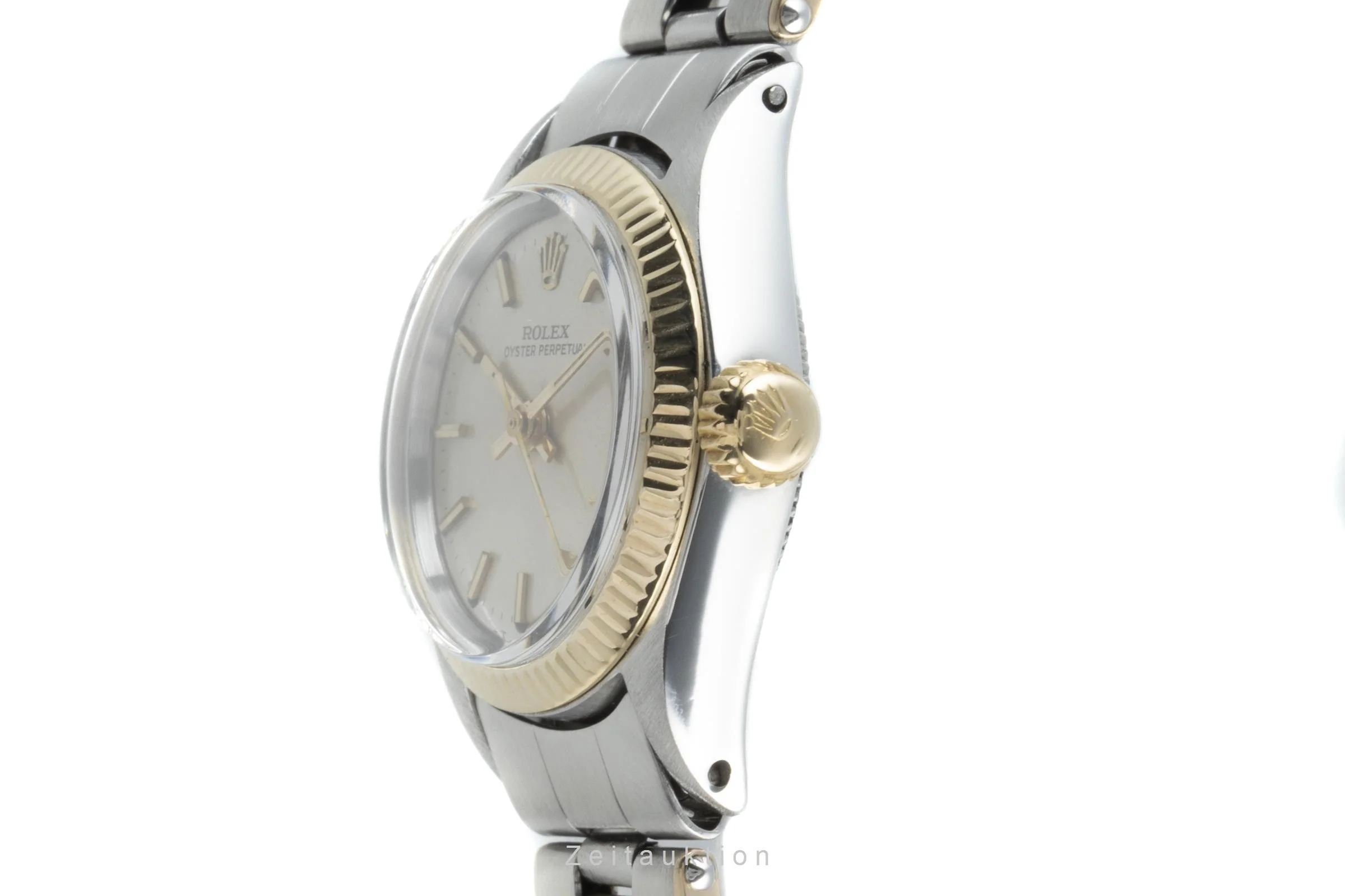 Rolex Oyster Perpetual steel / gold automatic women's watch 6619  [2110945] - Image 6