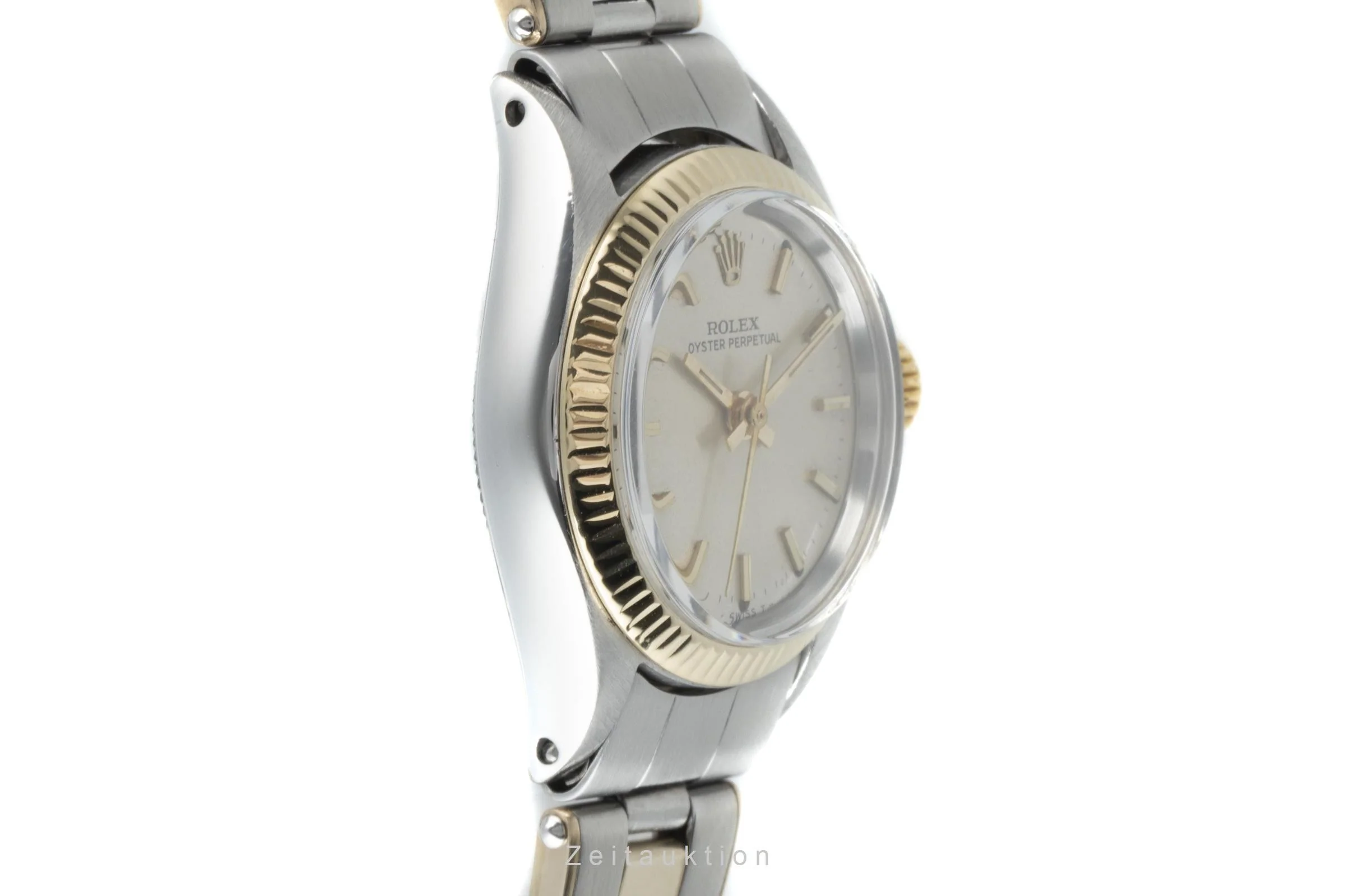 Rolex Oyster Perpetual steel / gold automatic women's watch 6619  [2110945] - Image 7