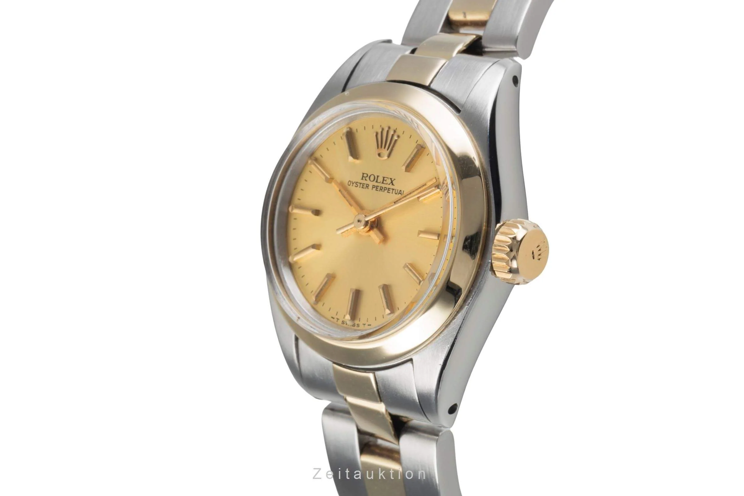 Rolex Oyster Perpetual steel / gold automatic women's watch 6718 Vintage  [2500056] - Image 7