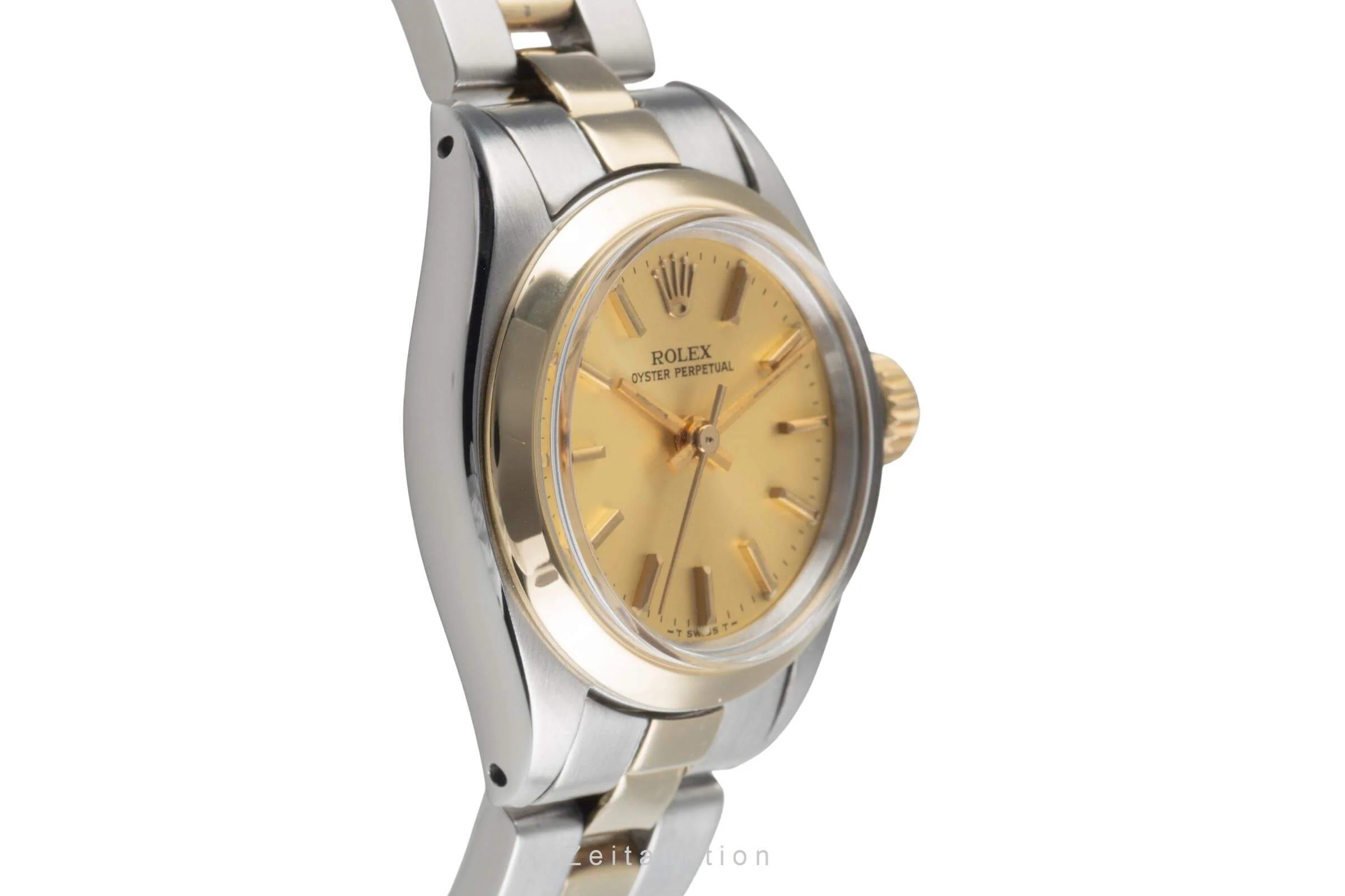 Rolex Oyster Perpetual steel / gold automatic women's watch 6718 Vintage  [2500056] - Image 8