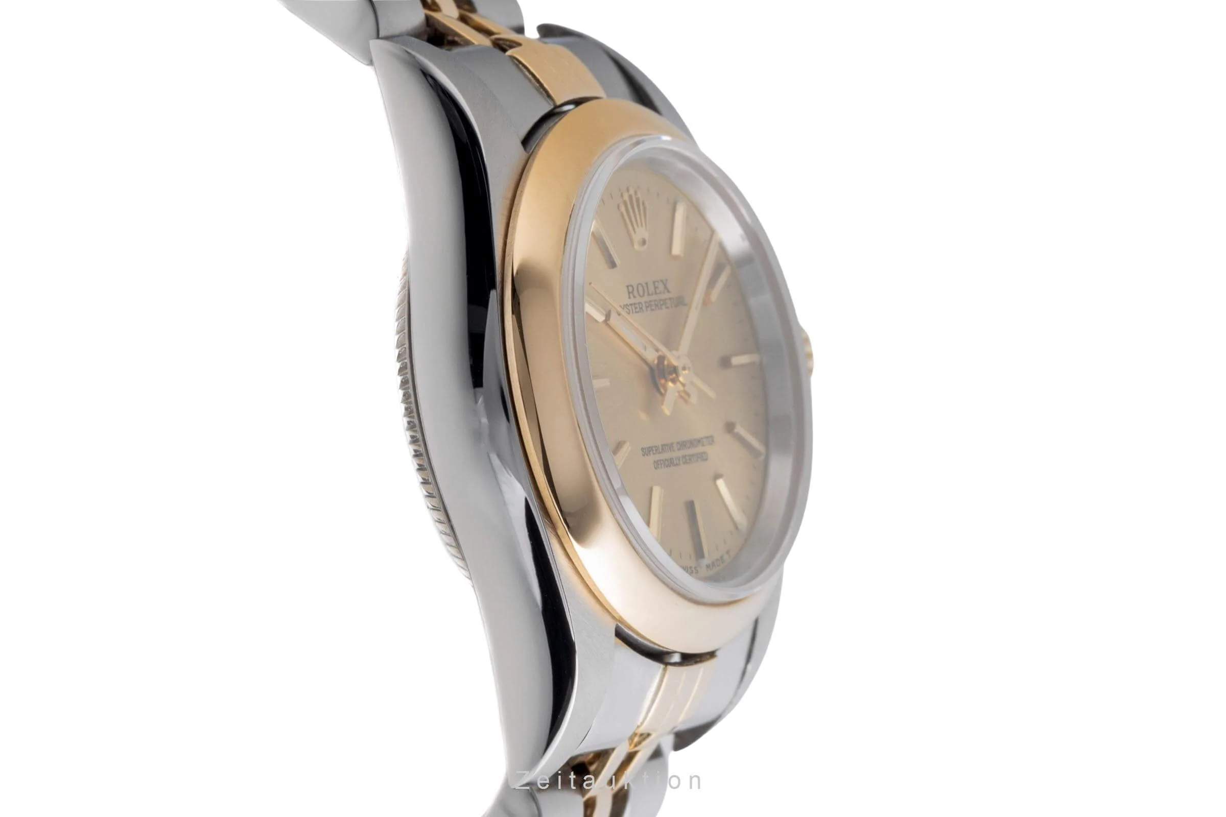 Rolex Oyster Perpetual steel / gold automatic women's watch 67183  [2501977] - Image 8