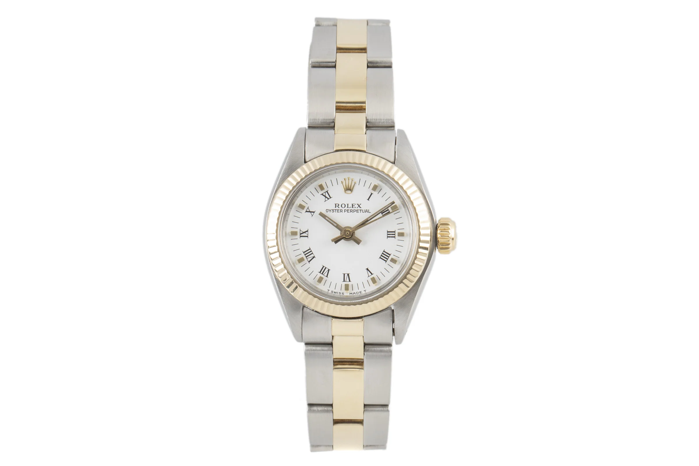 Rolex Oyster Perpetual steel / gold automatic women's watch 6719  [2100106] - Image 4
