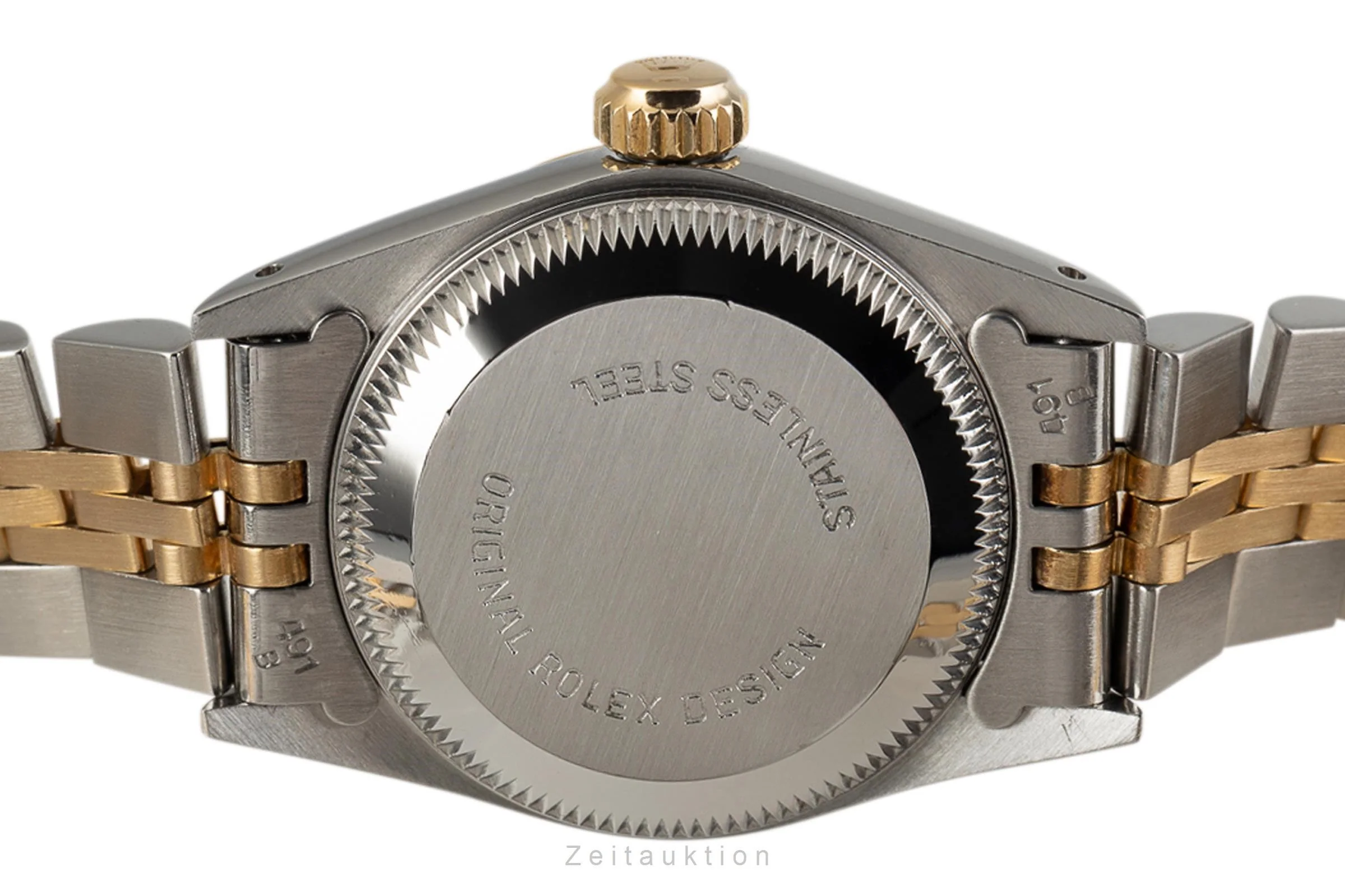 Rolex Oyster Perpetual steel / gold automatic women's watch 67193 LP: 5450EUR  [2303078] - Image 9