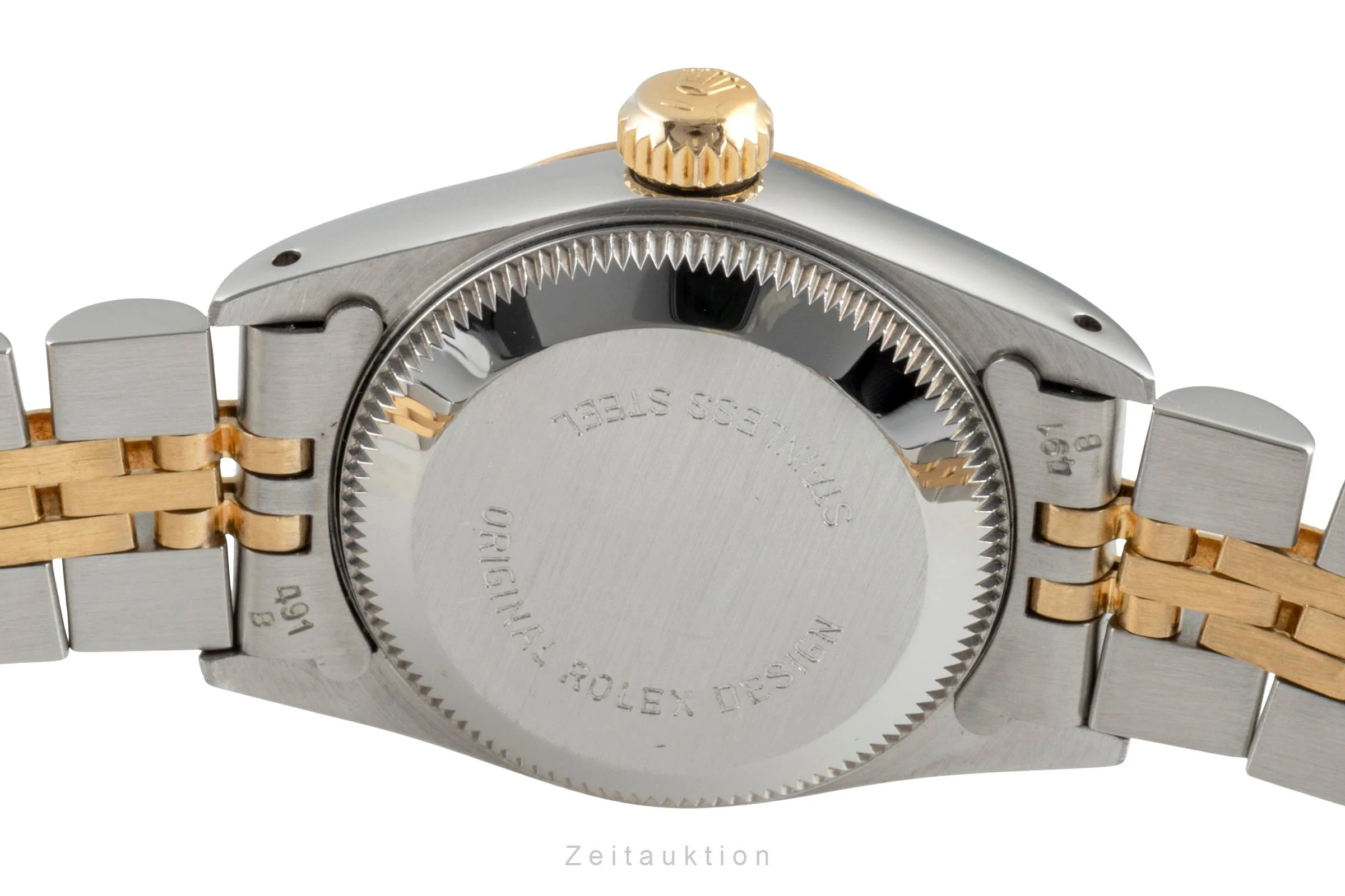 Rolex Oyster Perpetual steel / gold automatic women's watch 67193  [2505091] - Image 12