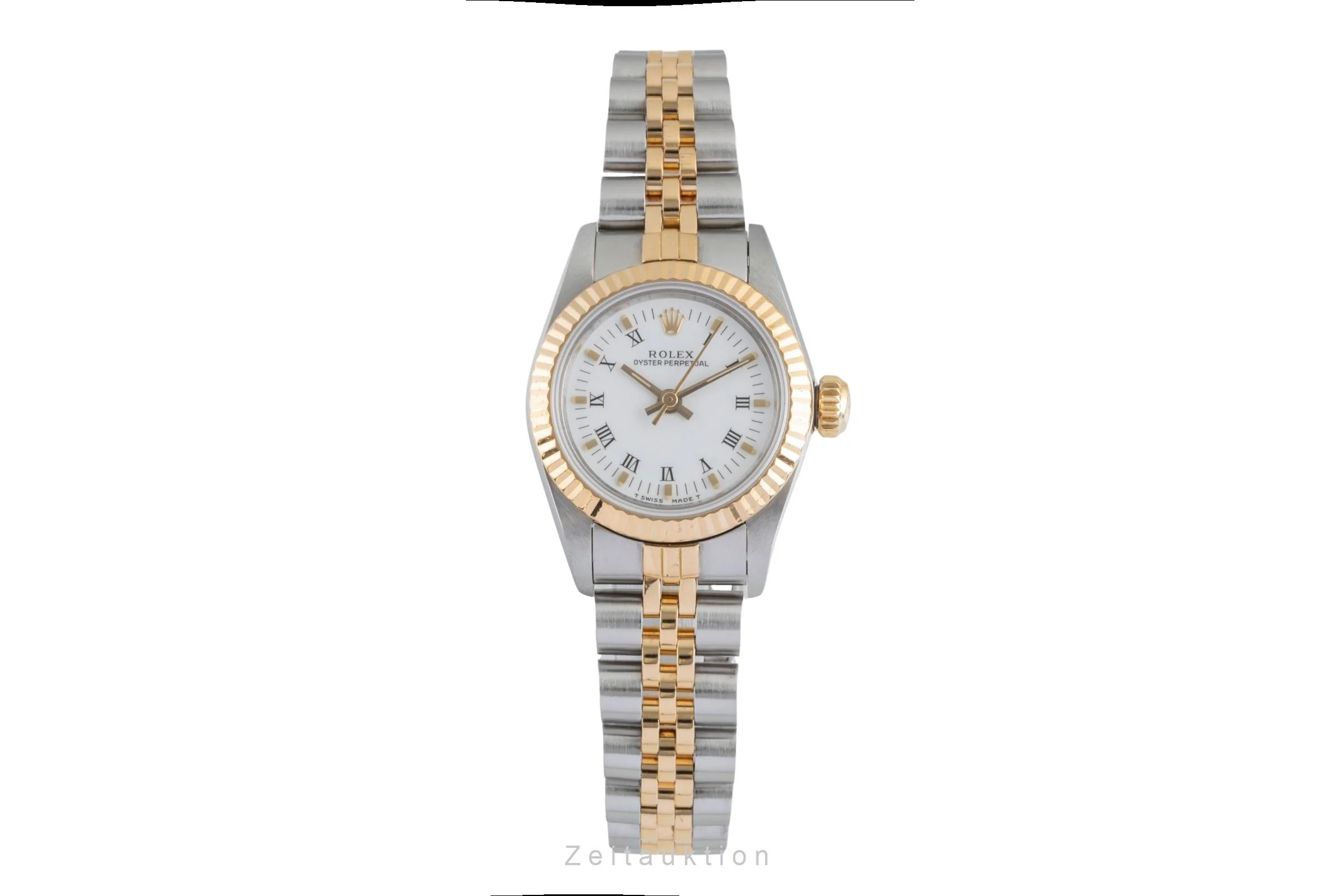 Rolex Oyster Perpetual steel / gold automatic women's watch 67193  [2505091] - Image 5