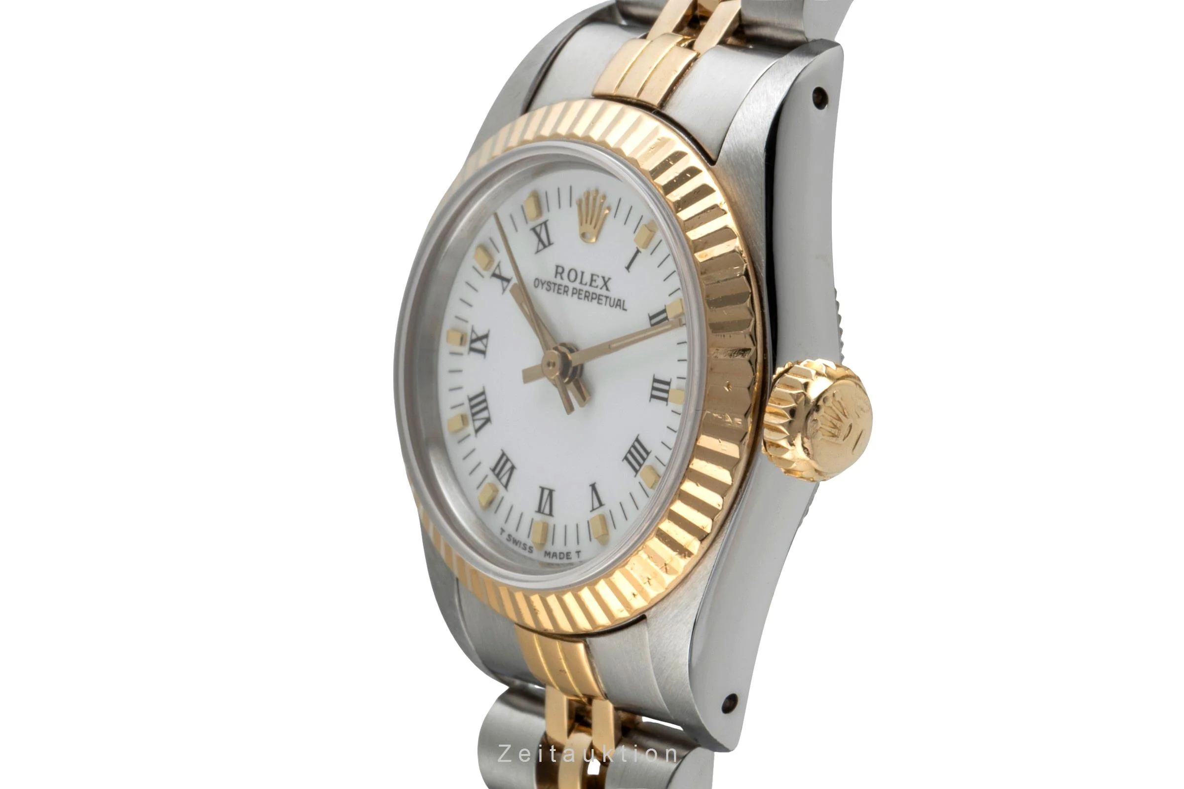 Rolex Oyster Perpetual steel / gold automatic women's watch 67193  [2505091] - Image 7
