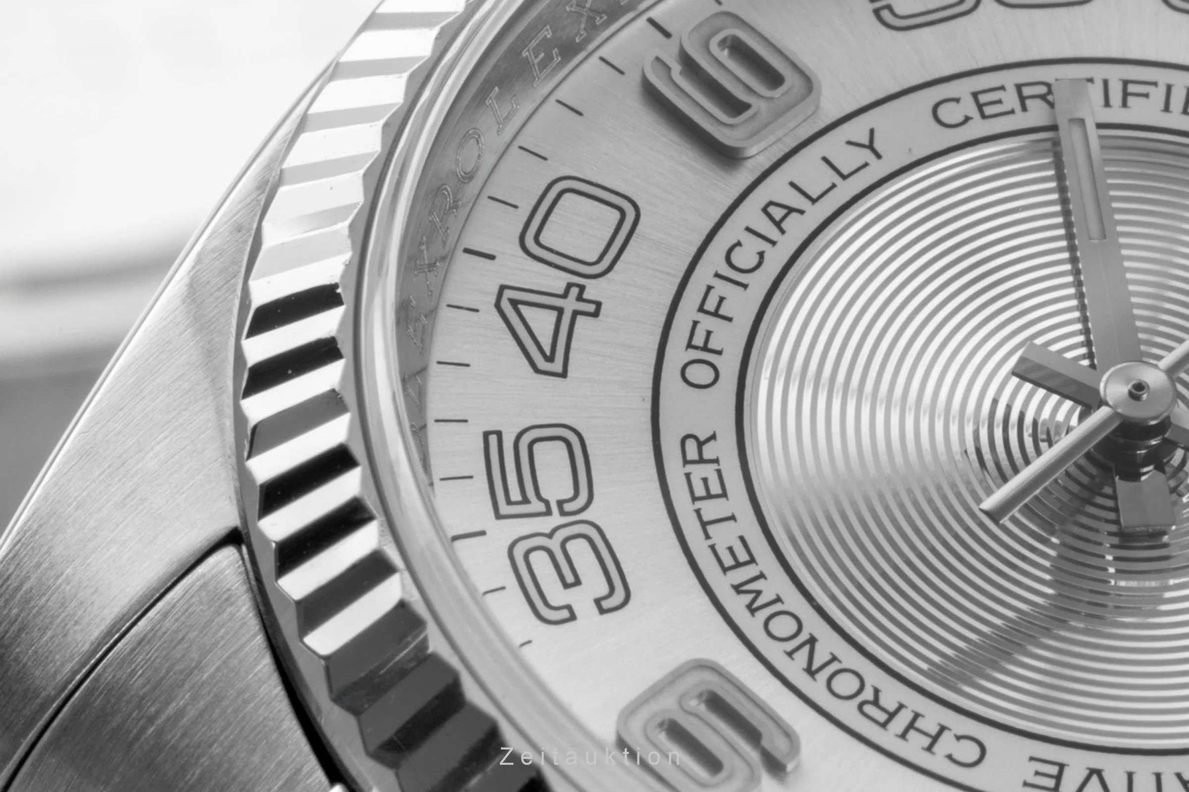 Rolex Oyster Perpetual steel / white gold automatic men's watch 116034  [2506637] - Image 14