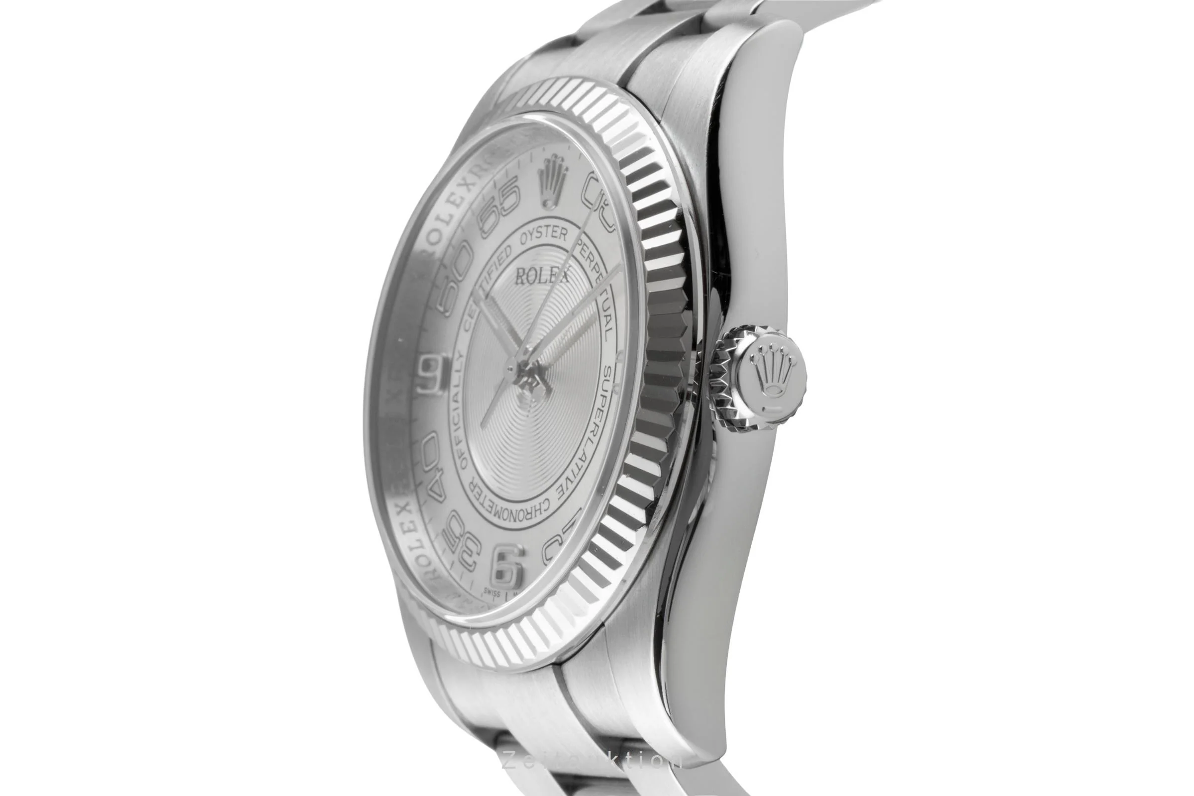 Rolex Oyster Perpetual steel / white gold automatic men's watch 116034  [2506637] - Image 7