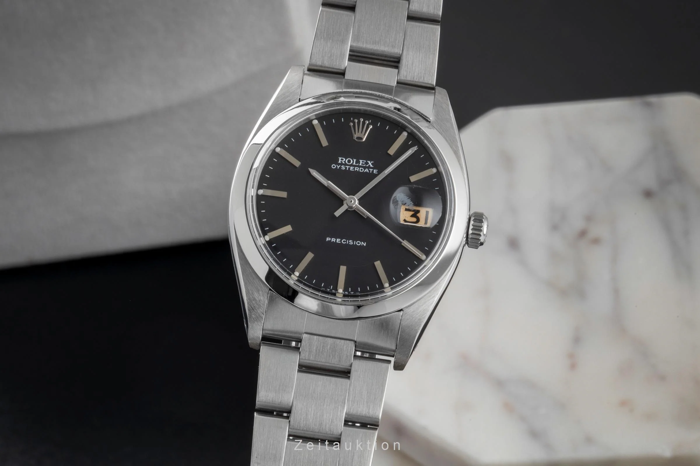 Rolex Oysterdate steel manual winding men's watch 6494 Vintage  [2505507] - Image 2