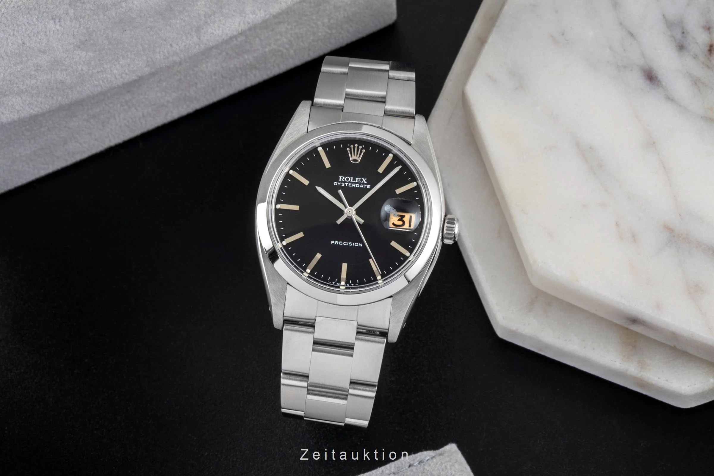 Rolex Oysterdate steel manual winding men's watch 6494 Vintage  [2505507] - Image 4