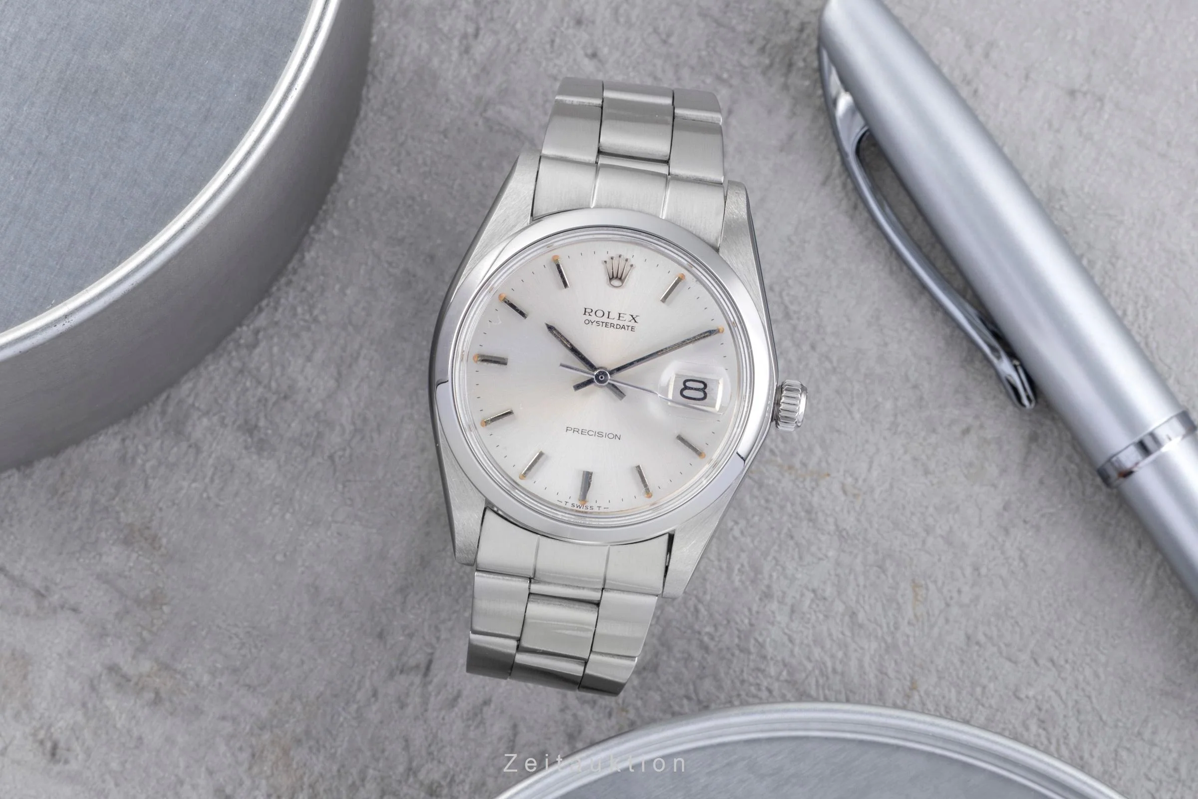Rolex Oysterdate steel manual winding men's watch 6694  [2506153] - Image 4