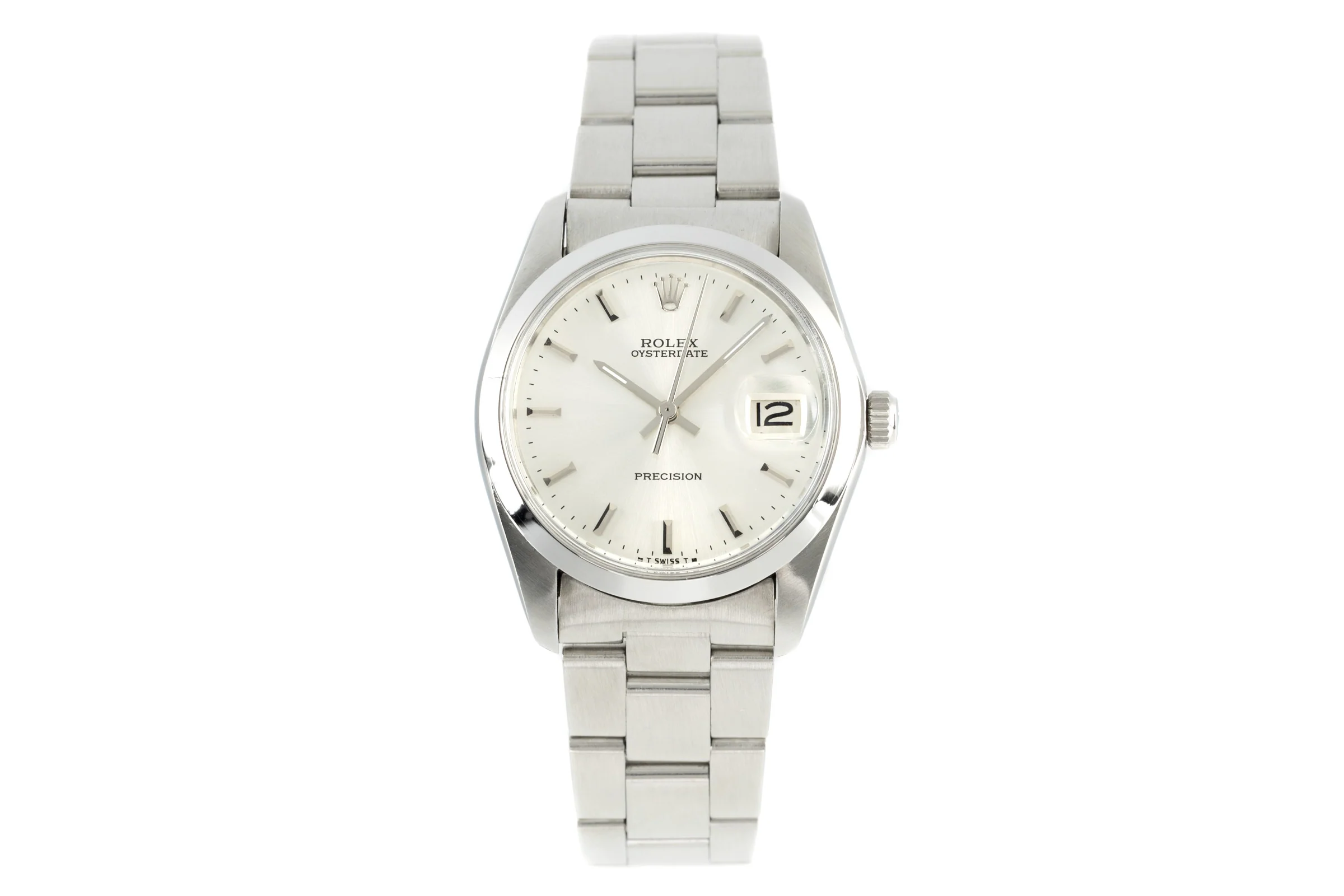 Rolex Oysterdate steel manual winding men's watch 6694 Vintage  [2110451] - Image 4