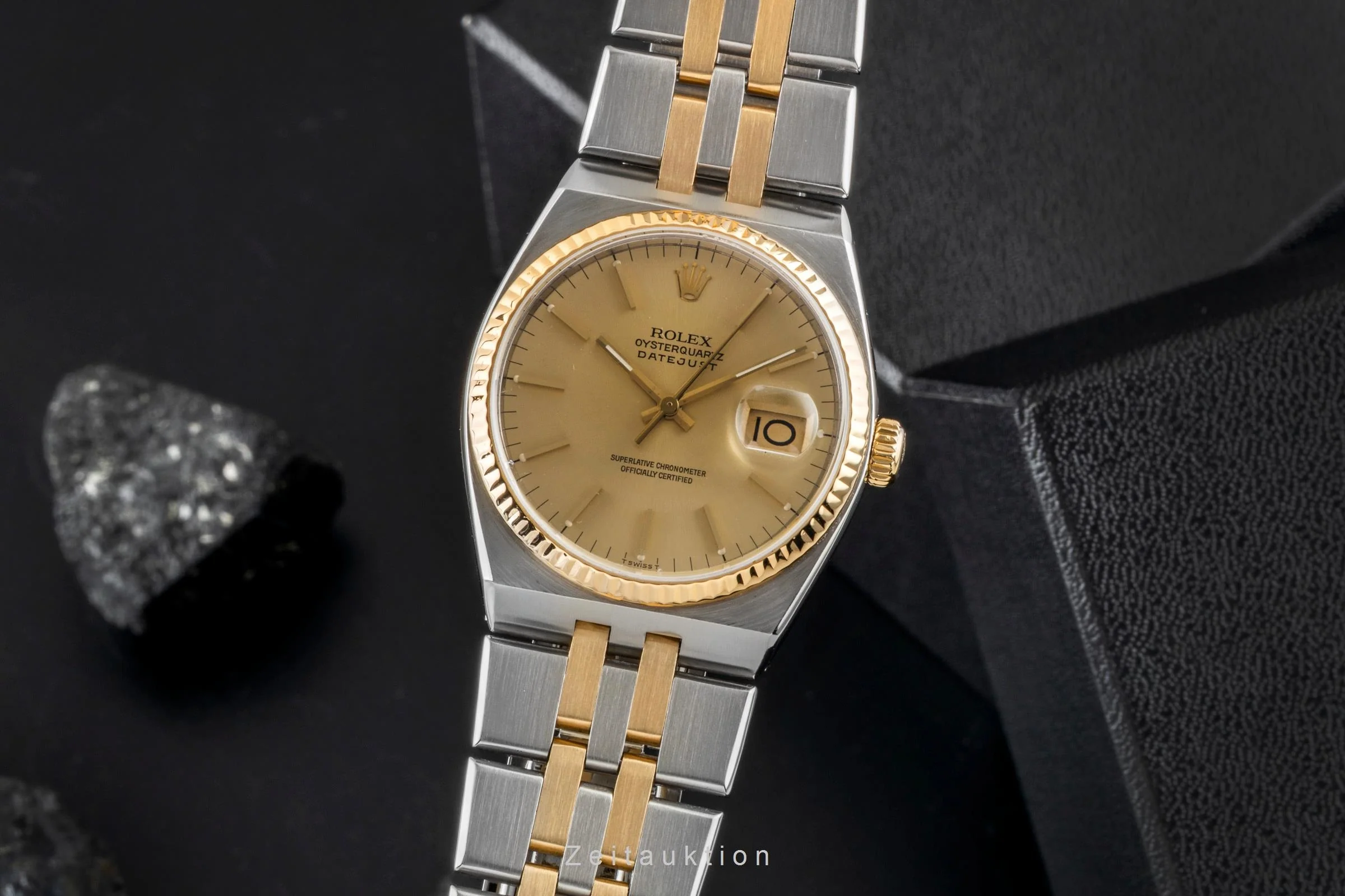 Rolex Oysterquartz steel / gold quartz men's watch 17013  [2601038] - Image 2