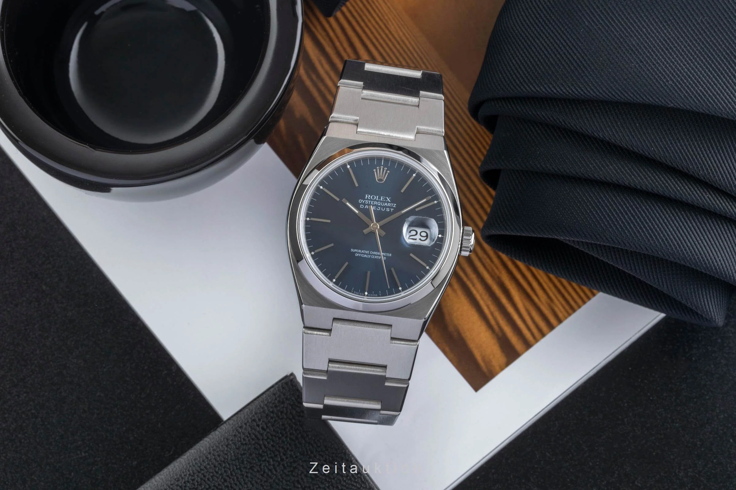 Rolex Oysterquartz steel quartz men's watch 17000  [2406439] - Image 3