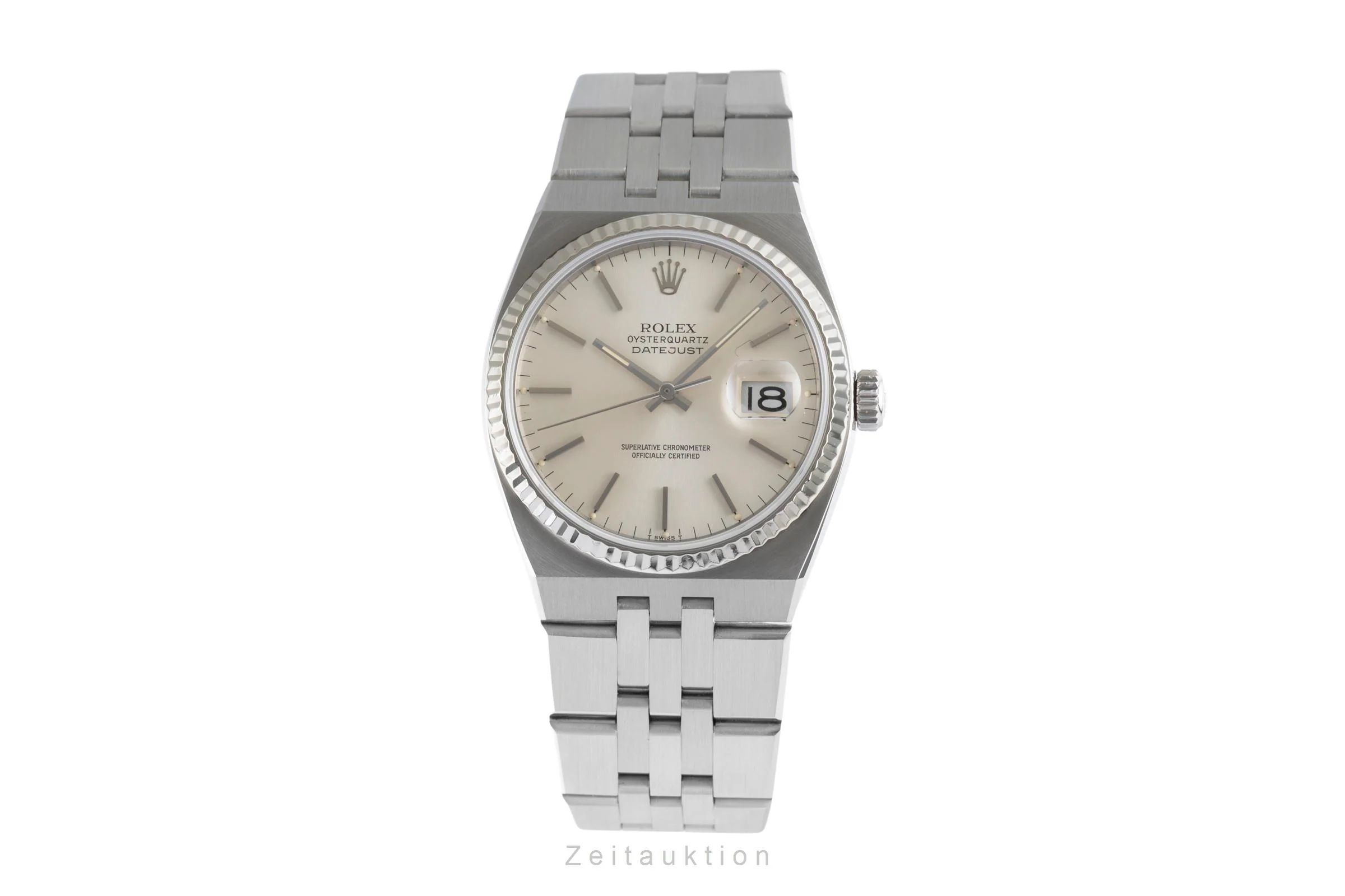 Rolex Oysterquartz steel / white gold quartz men's watch 17014  [2503996] - Image 5