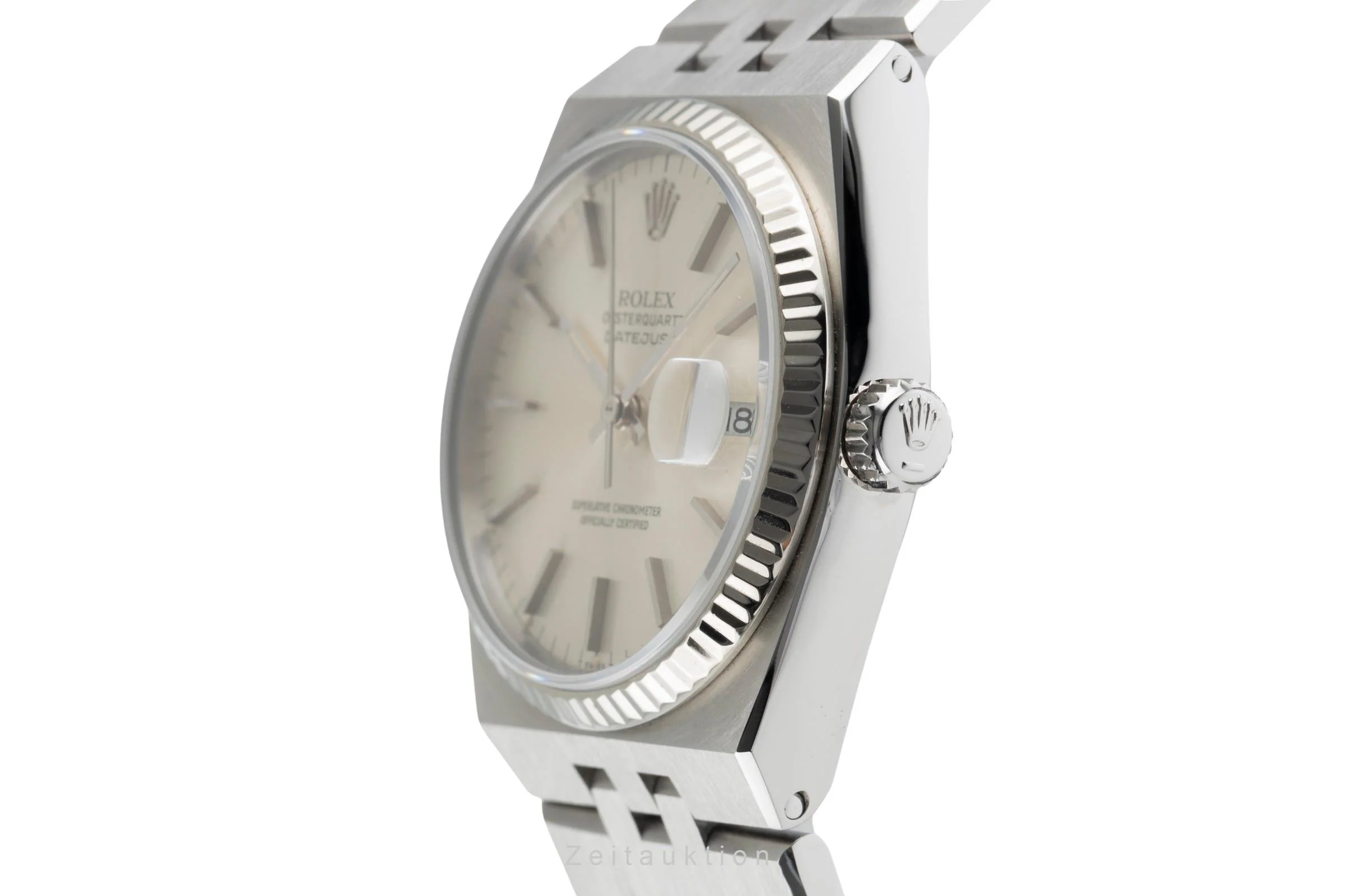 Rolex Oysterquartz steel / white gold quartz men's watch 17014  [2503996] - Image 7