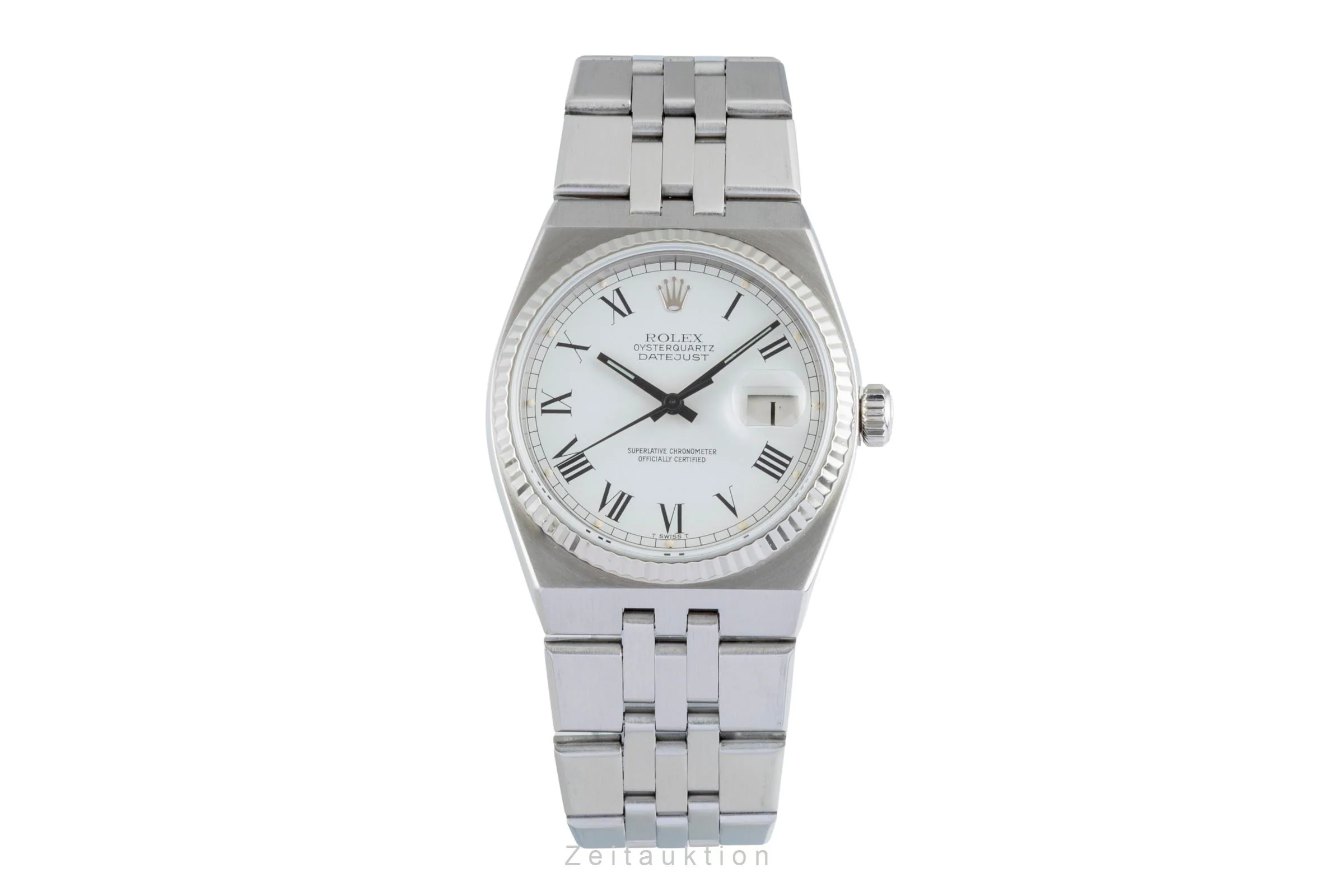 Rolex Oysterquartz steel / white gold quartz men's watch 17014 Vintage  [2600319] - Image 5