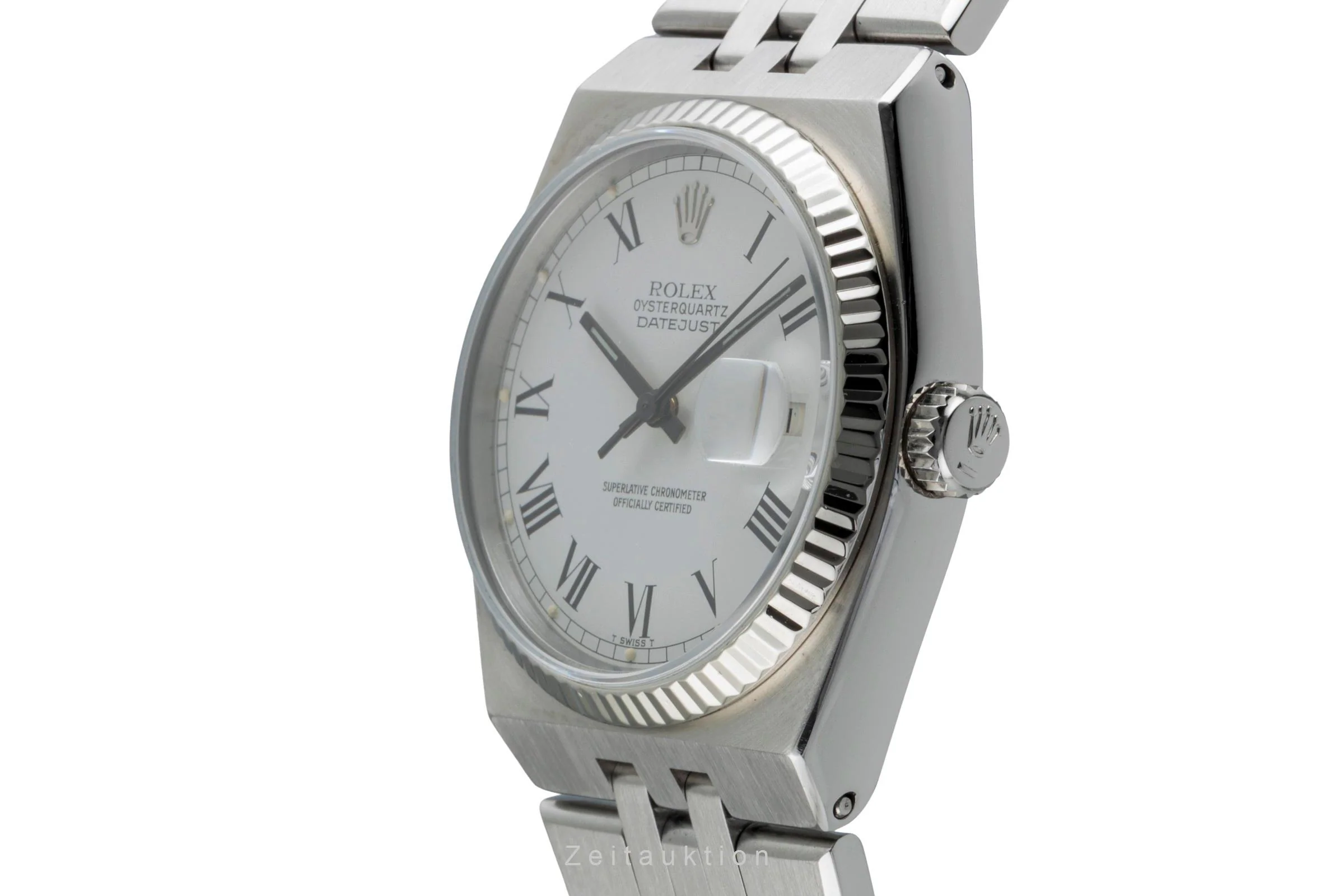 Rolex Oysterquartz steel / white gold quartz men's watch 17014 Vintage  [2600319] - Image 7