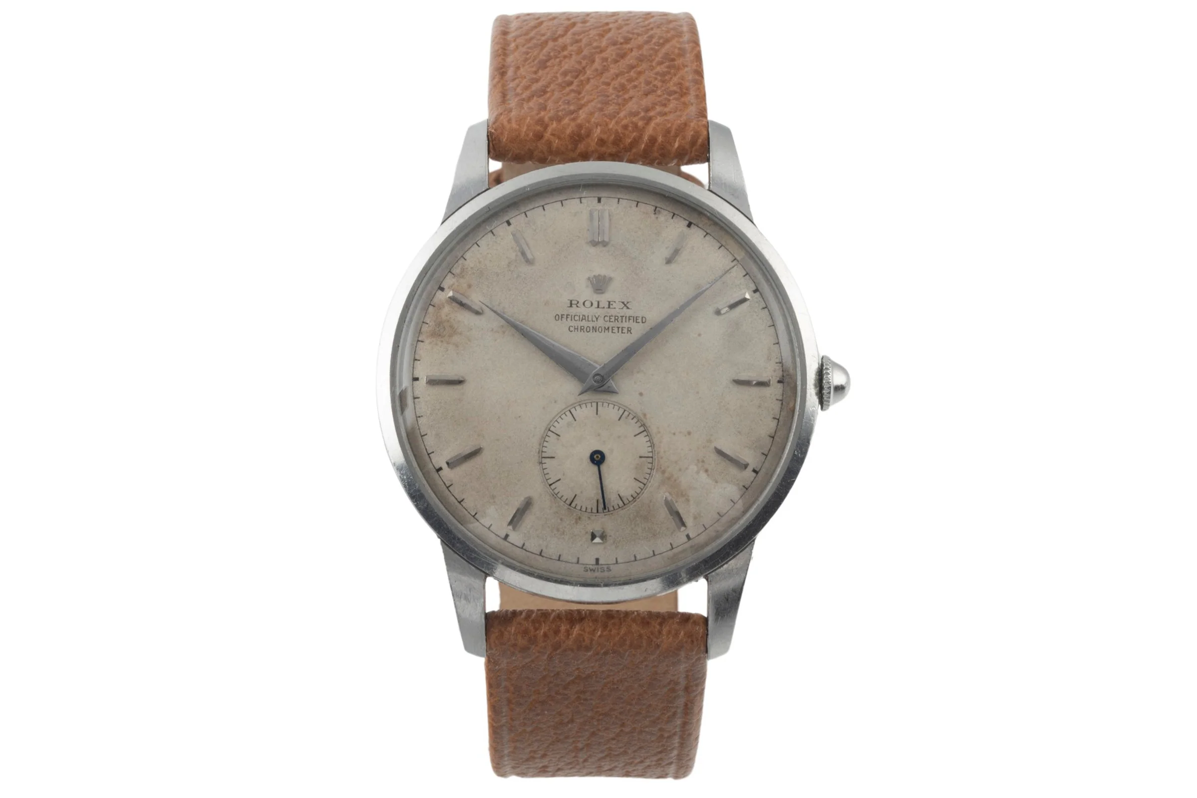 Rolex Precision steel manual winding men's watch 4890 Vintage  [2400964] - Image 4