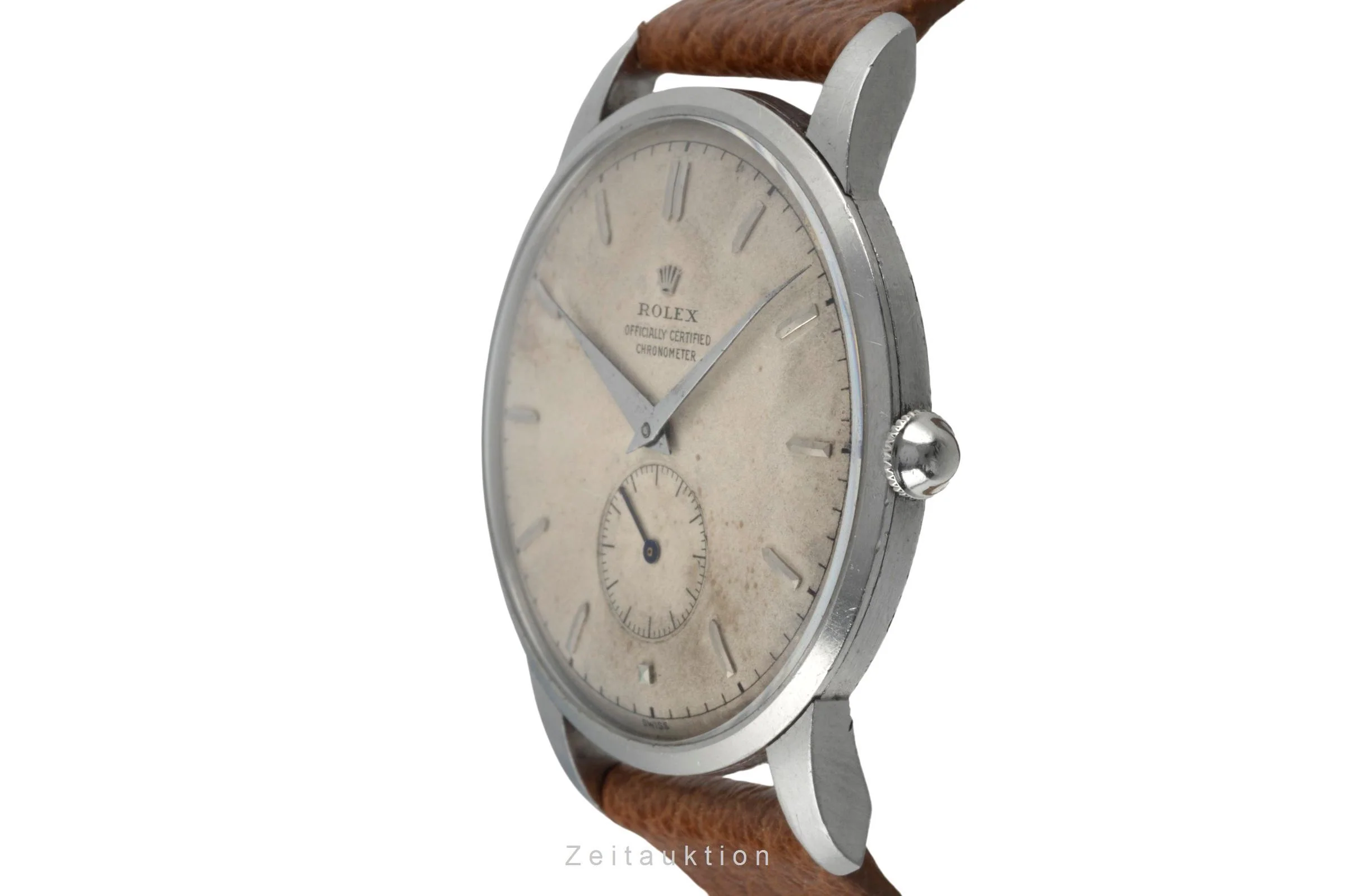Rolex Precision steel manual winding men's watch 4890 Vintage  [2400964] - Image 6