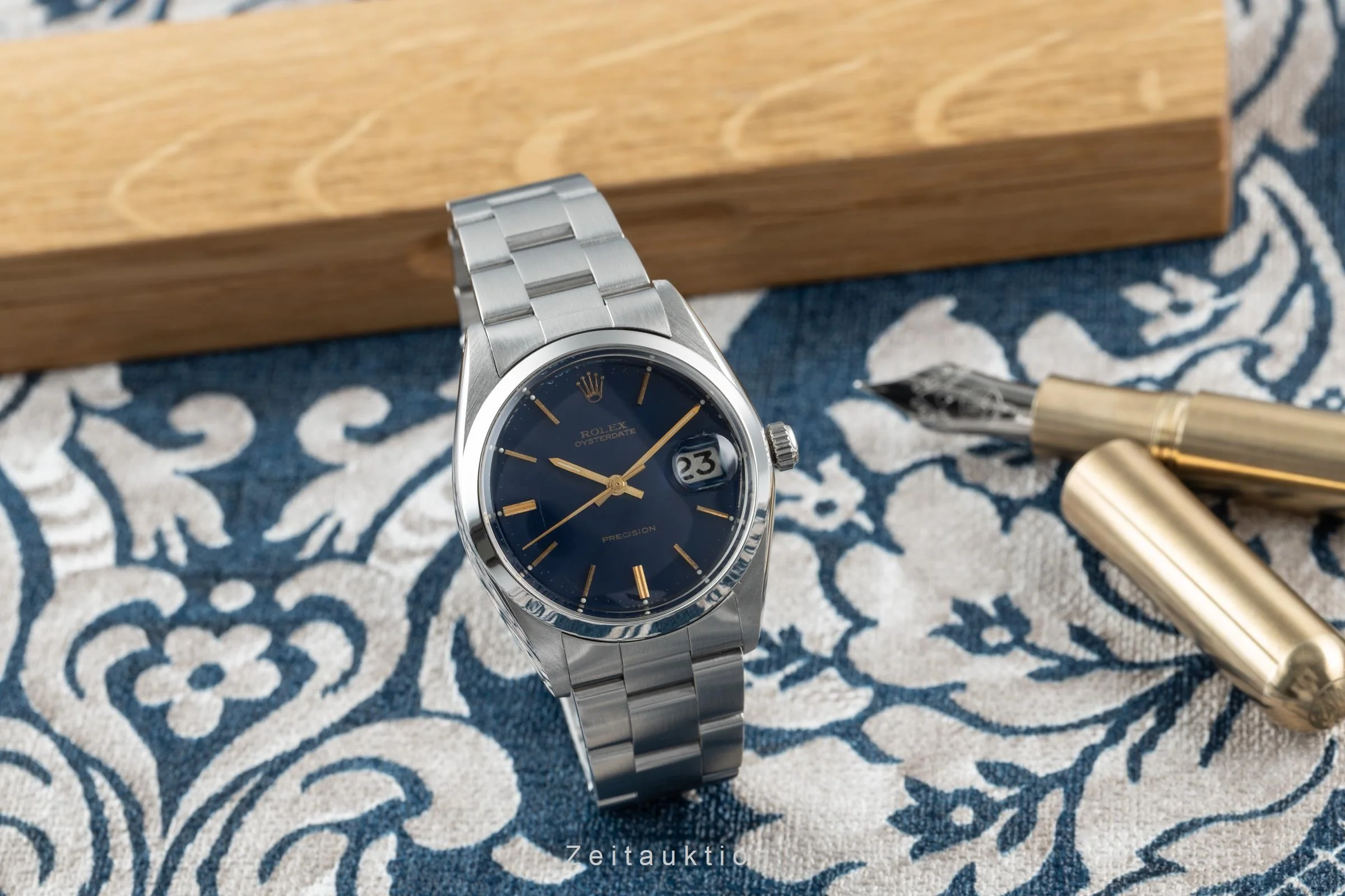 Rolex Precision steel manual winding men's watch 6694 Vintage  [2201216] - Image 3