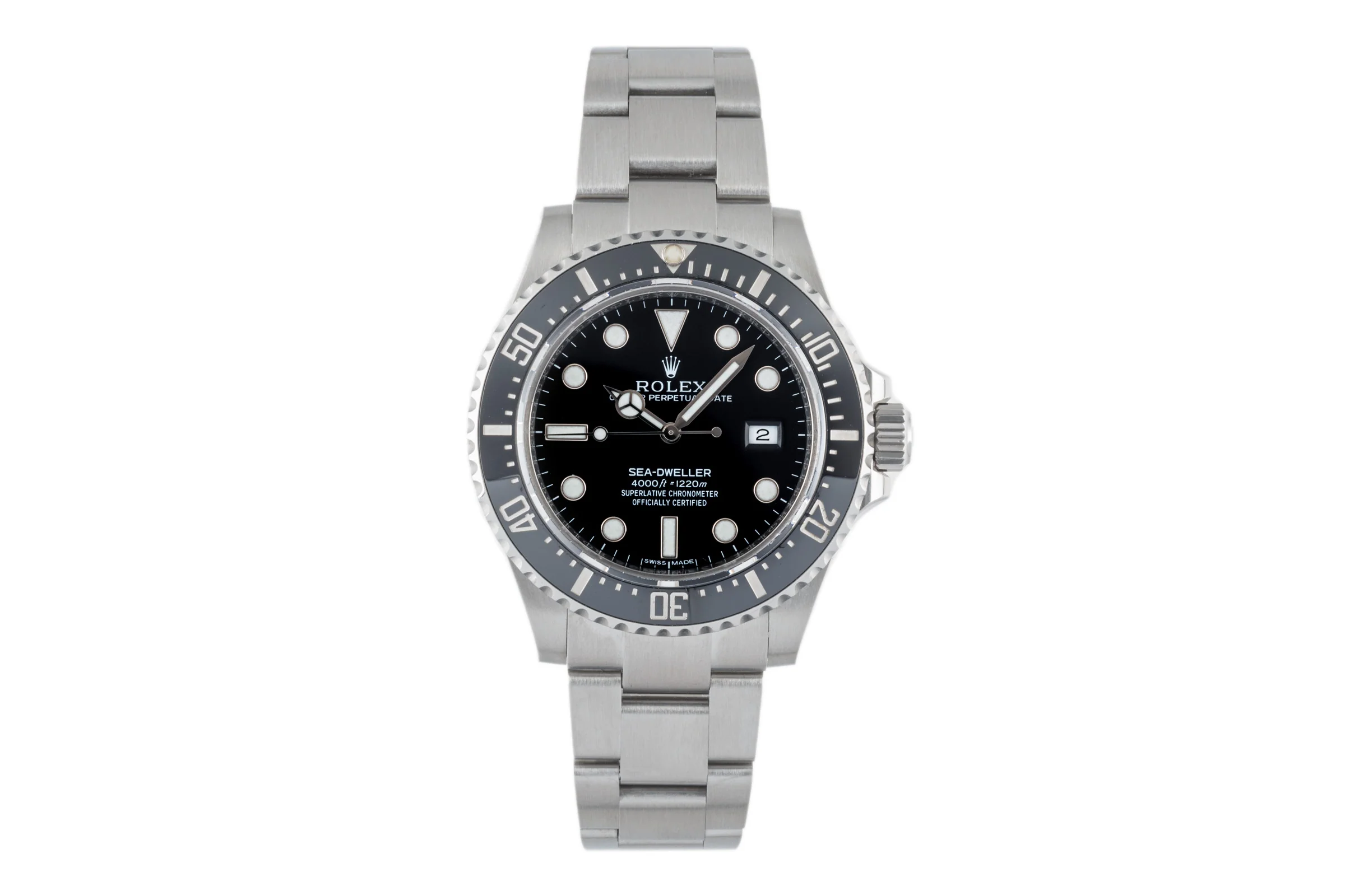 Rolex Sea-Dweller steel automatic men's watch 116600 LP: 13900EUR  [2305421] - Image 4