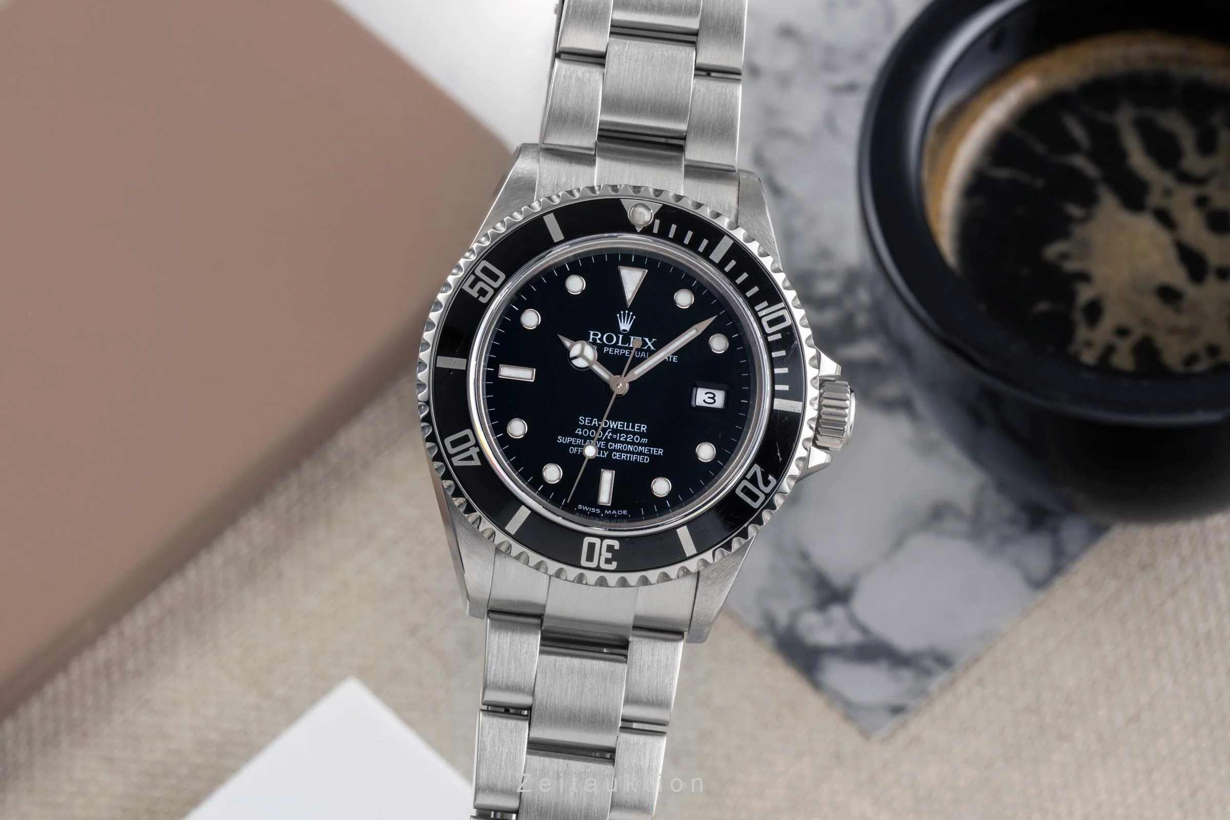 Rolex Sea-Dweller steel automatic men's watch 16600T  [2503041] - Image 2