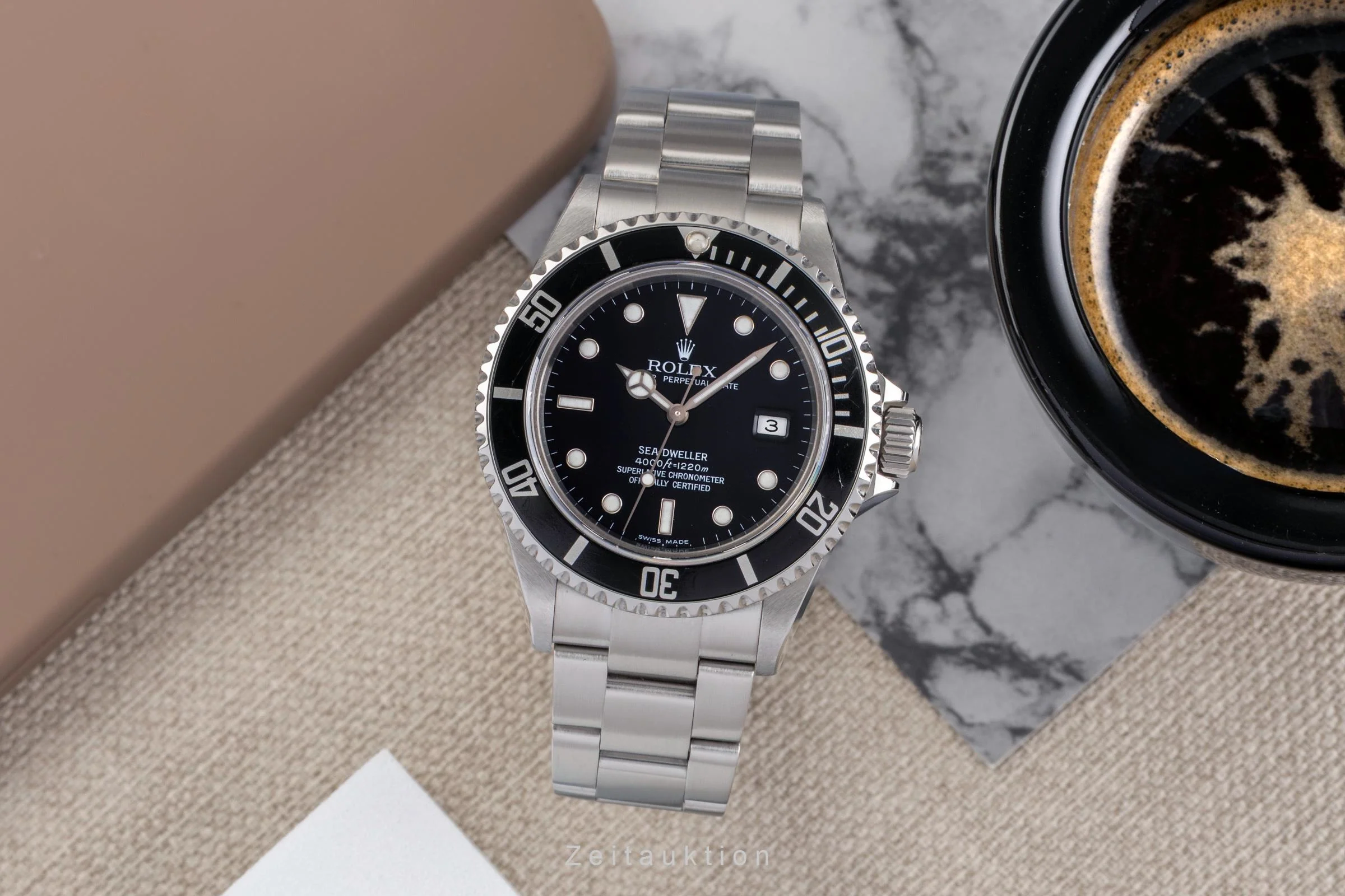 Rolex Sea-Dweller steel automatic men's watch 16600T  [2503041] - Image 4