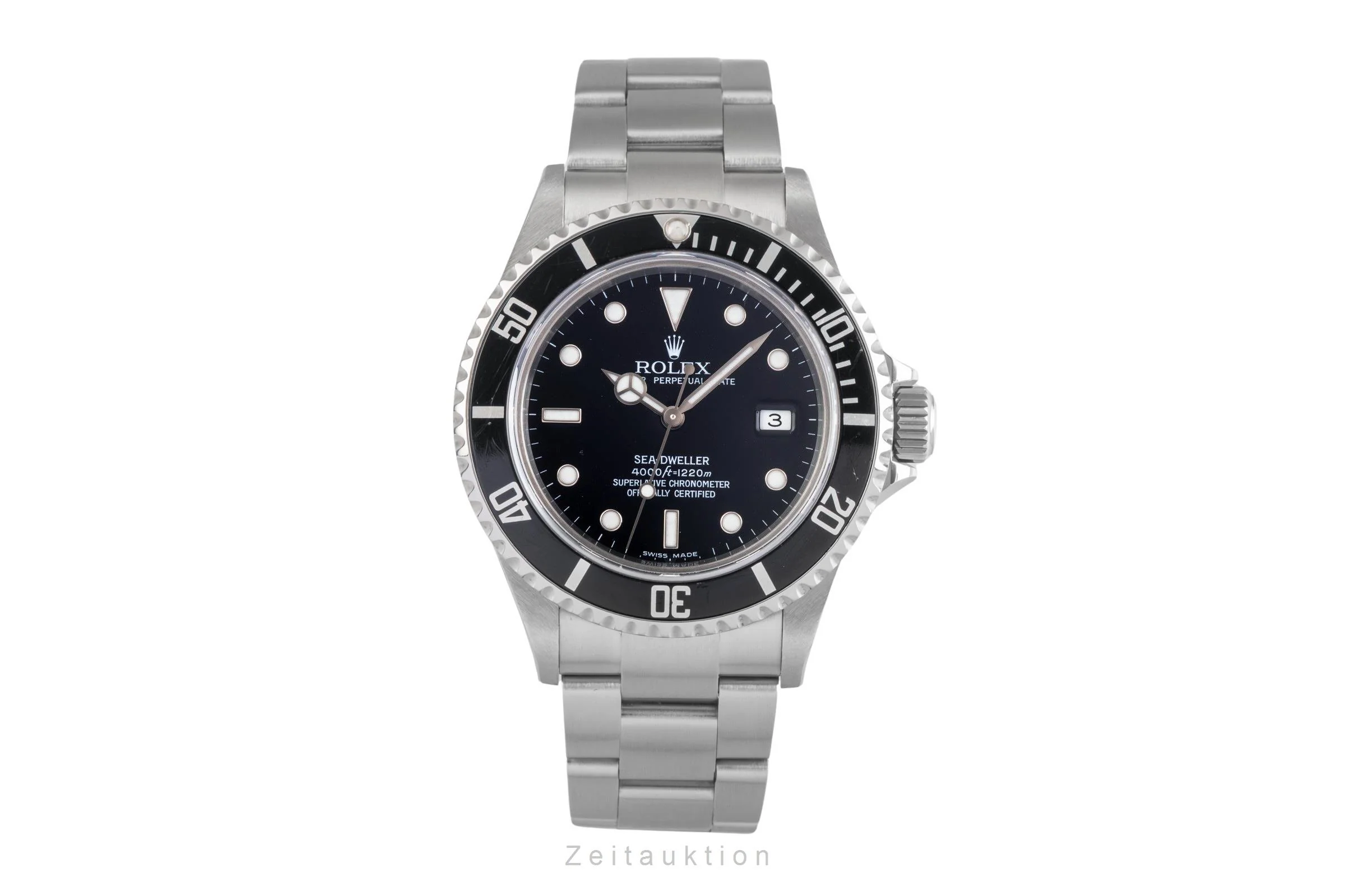 Rolex Sea-Dweller steel automatic men's watch 16600T  [2503041] - Image 5