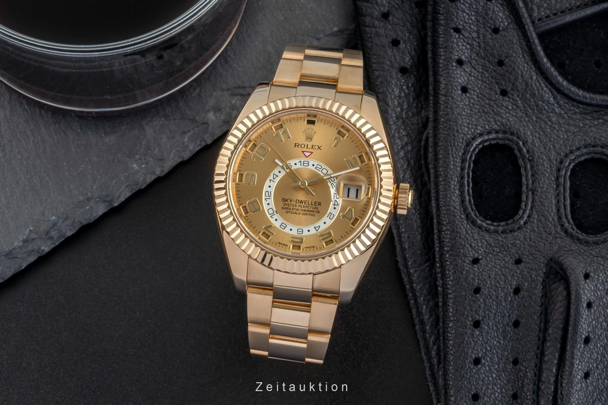 Rolex Sky-Dweller 18 ct gold automatic men's watch 326938 LP: 54700EUR  [2507064] - Image 4