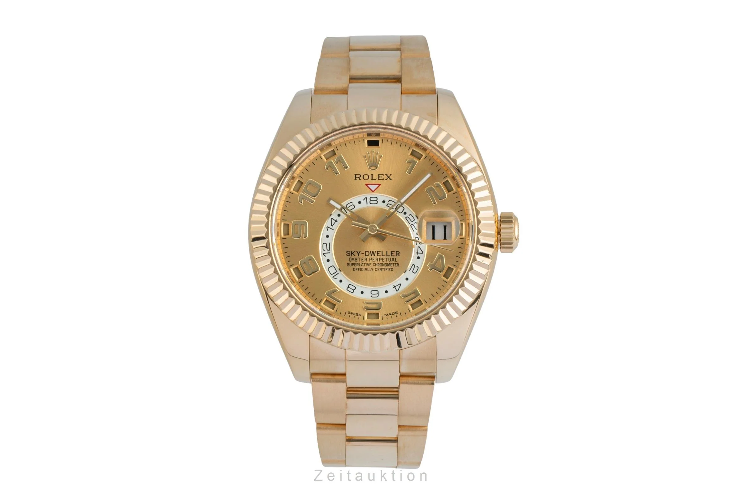 Rolex Sky-Dweller 18 ct gold automatic men's watch 326938 LP: 54700EUR  [2507064] - Image 5