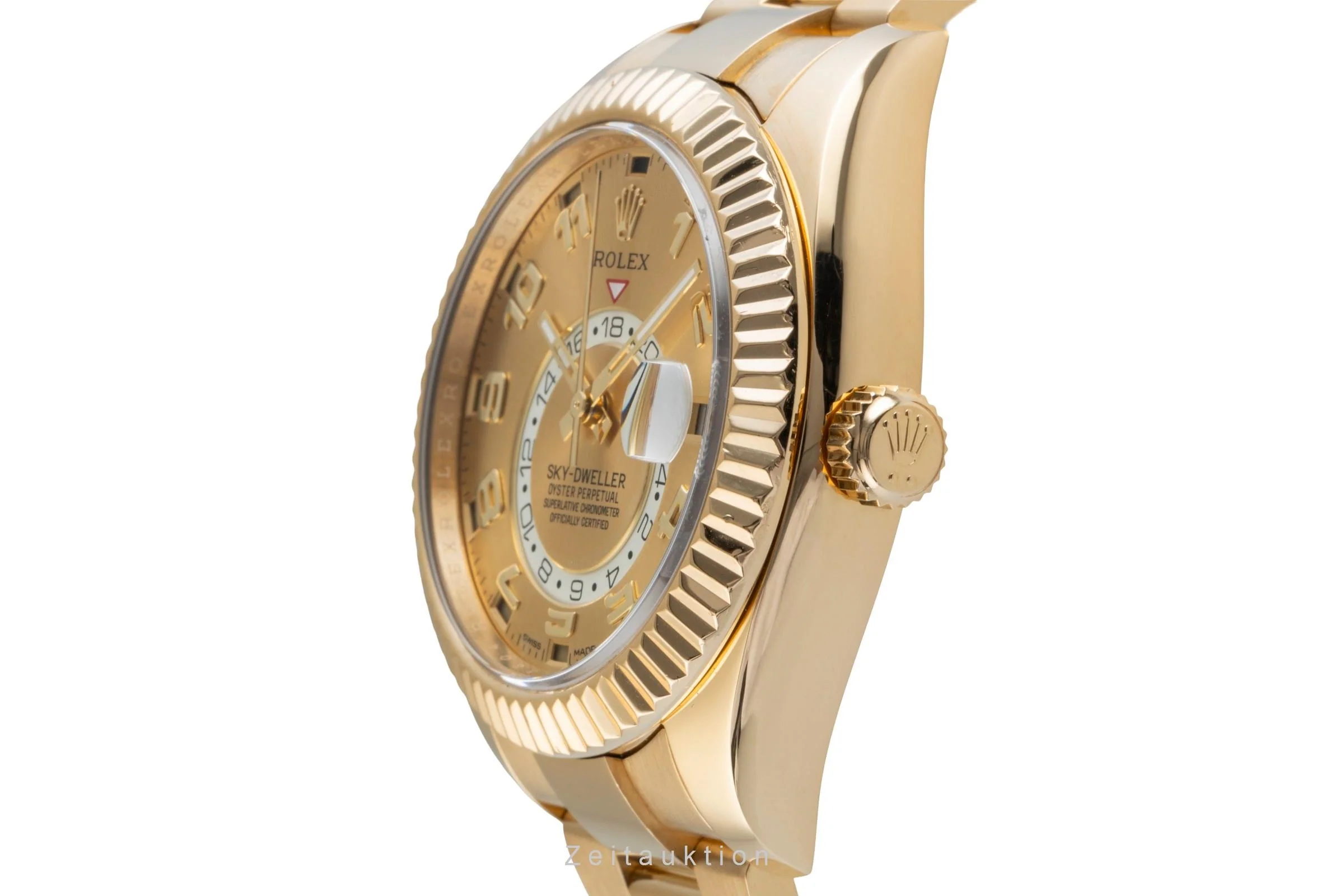 Rolex Sky-Dweller 18 ct gold automatic men's watch 326938 LP: 54700EUR  [2507064] - Image 7