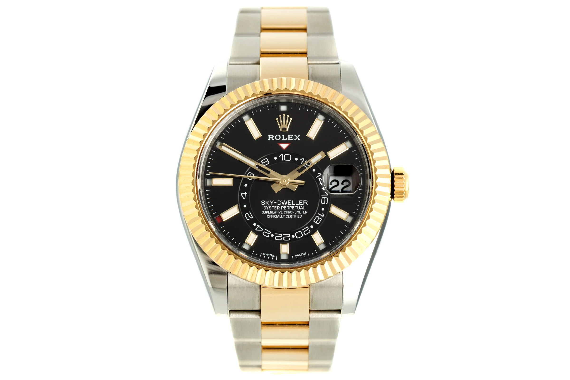 Rolex Sky-Dweller steel / gold automatic men's watch 326933  [2107709] - Image 4