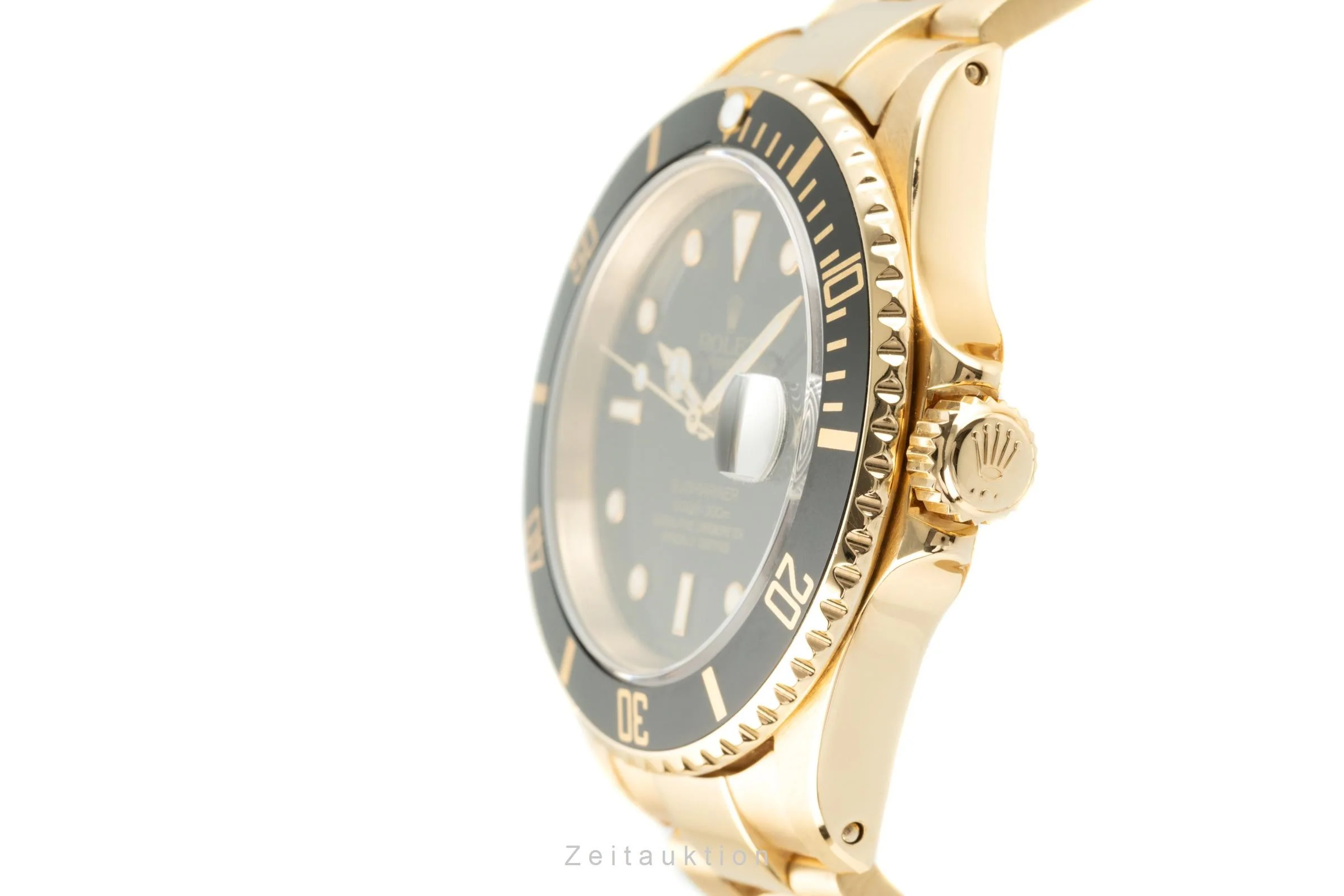 Rolex Submariner 18 ct gold automatic men's watch 16618  [2110993] - Image 6