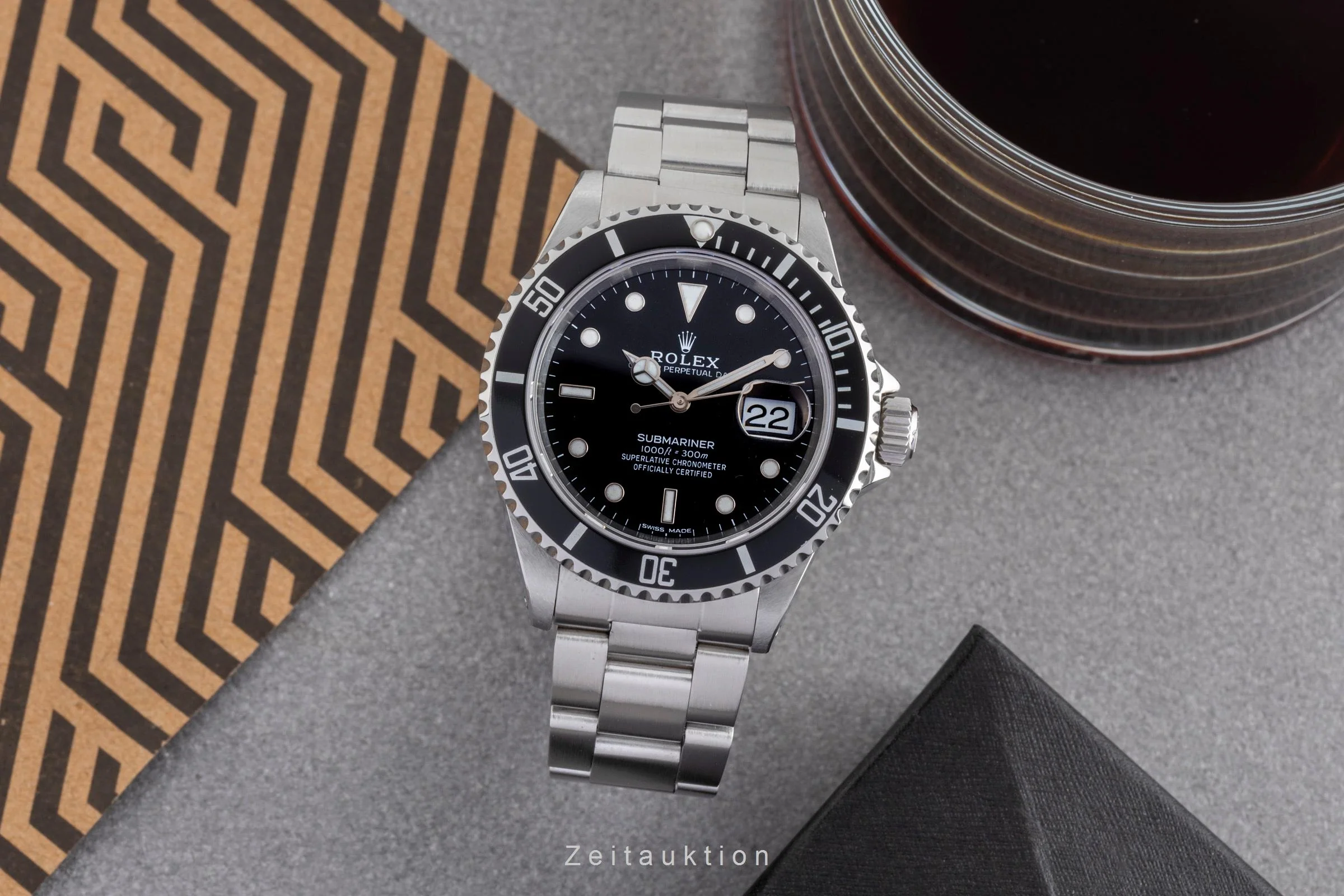 Rolex Submariner steel automatic men's watch 16610  [2501946] - Image 4