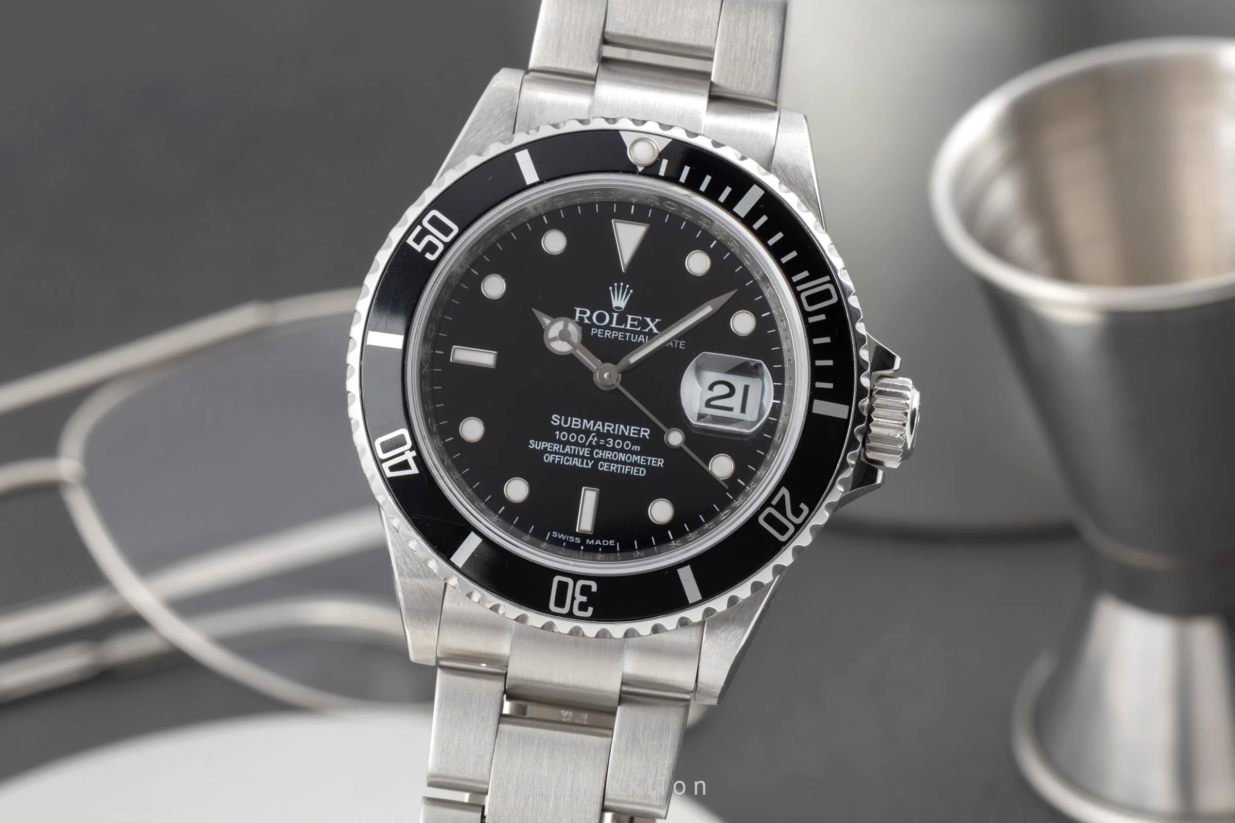 Rolex Submariner steel automatic men's watch 16610 T  [2505167] - Image 2