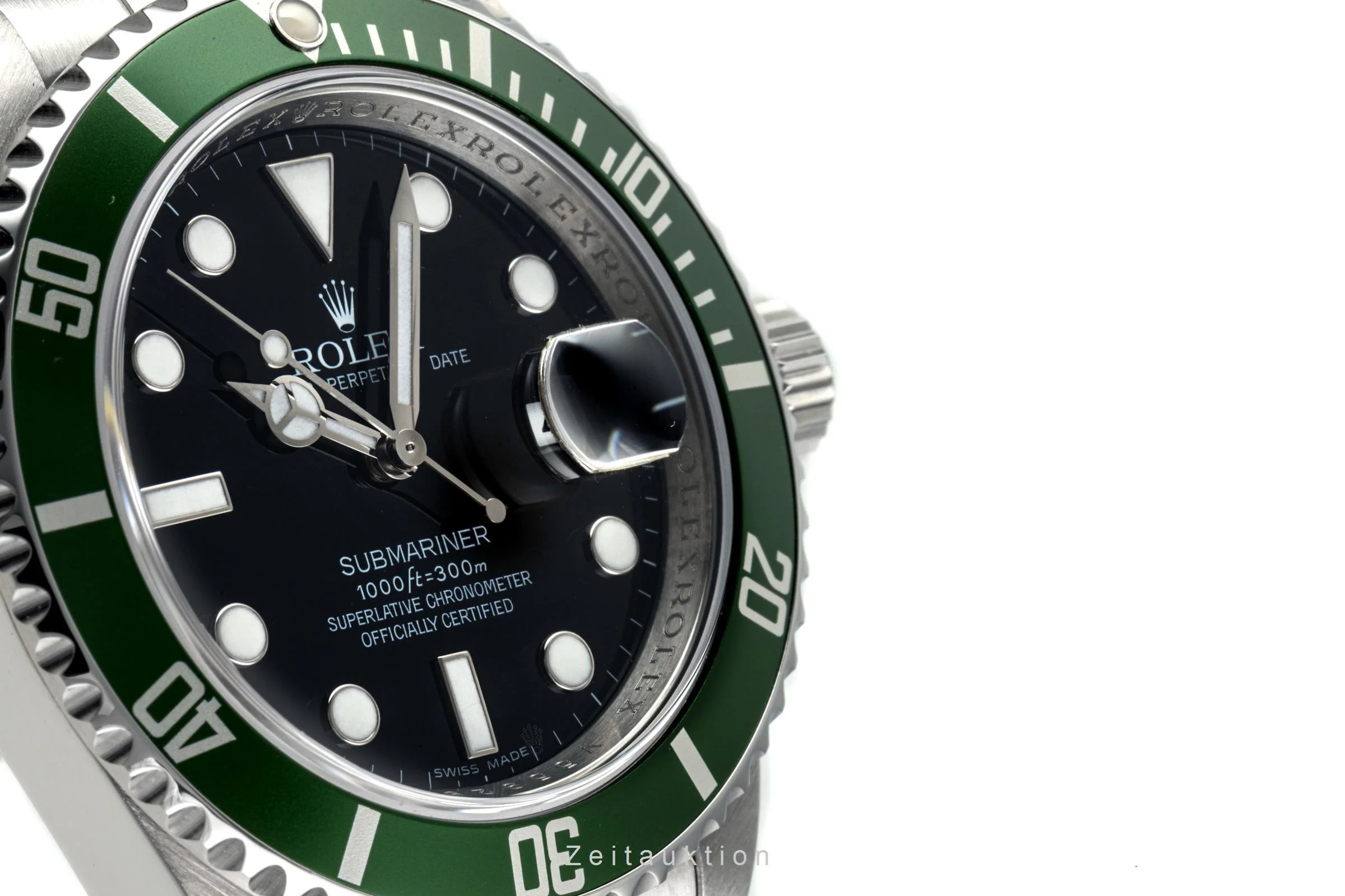Rolex Submariner steel automatic men's watch 16610LV  [2304708] - Image 11