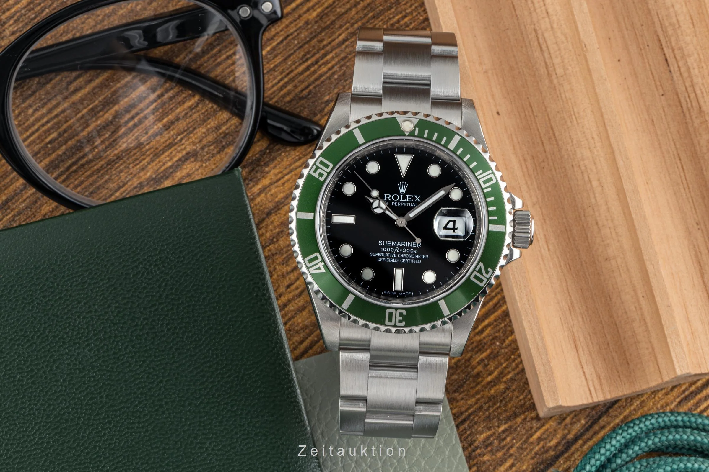 Rolex Submariner steel automatic men's watch 16610LV  [2304708] - Image 3
