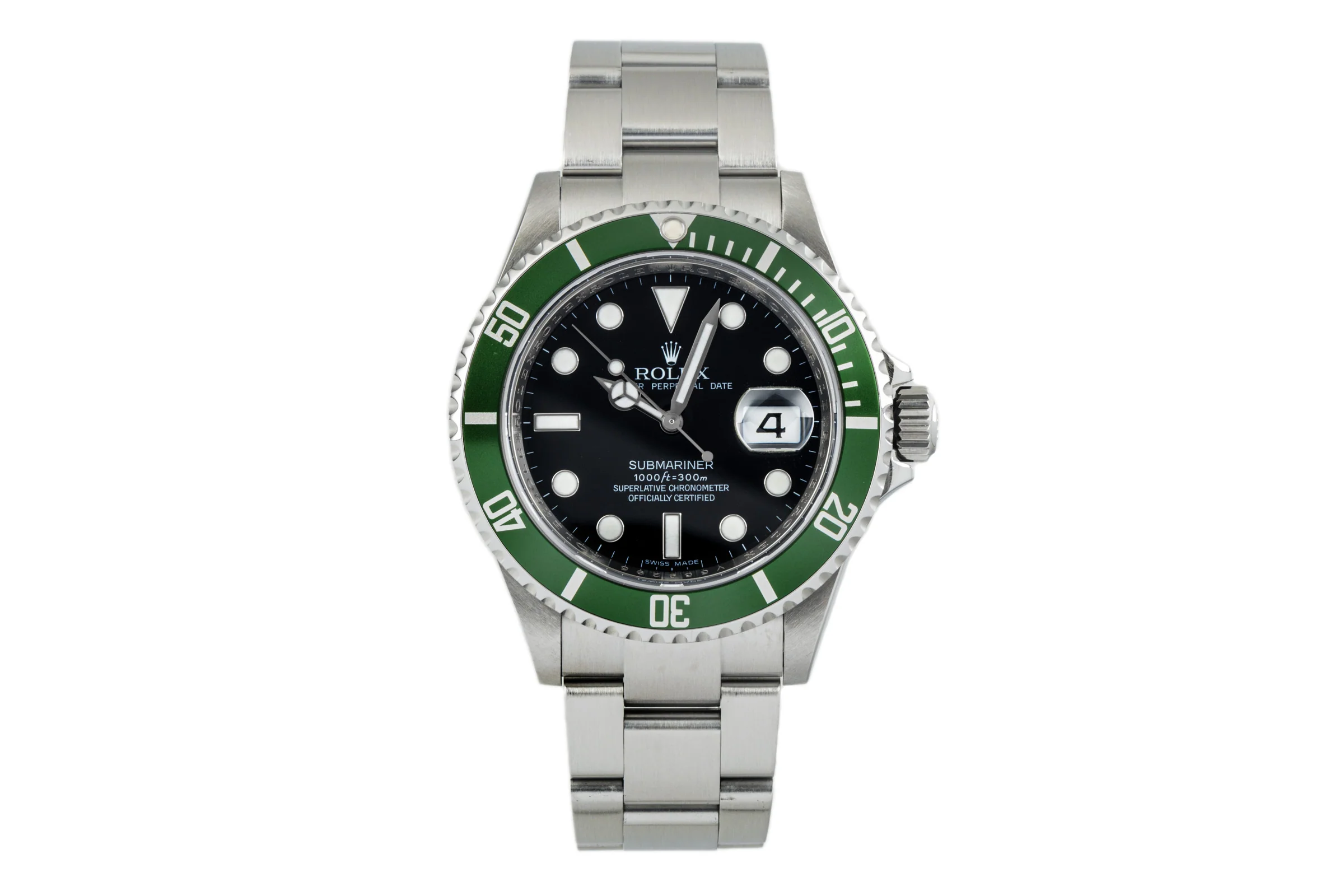 Rolex Submariner steel automatic men's watch 16610LV  [2304708] - Image 4