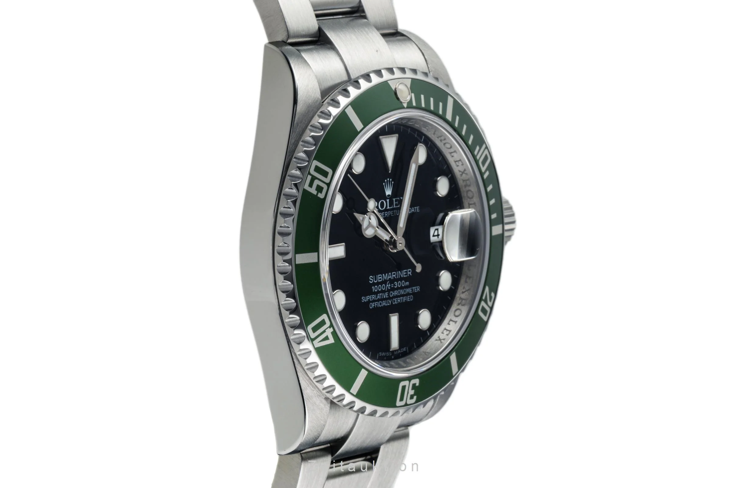 Rolex Submariner steel automatic men's watch 16610LV  [2304708] - Image 7