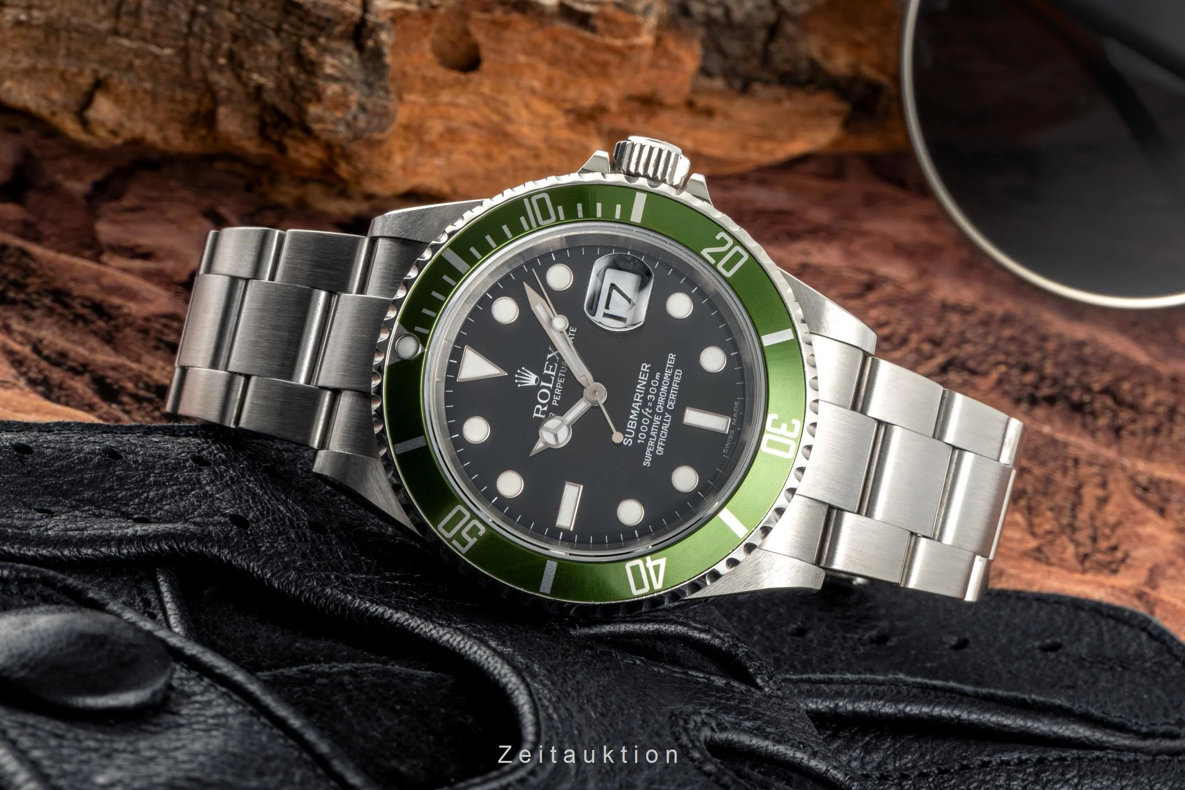 Rolex Submariner steel automatic men's watch 16610LV  [2401141] - Image 3