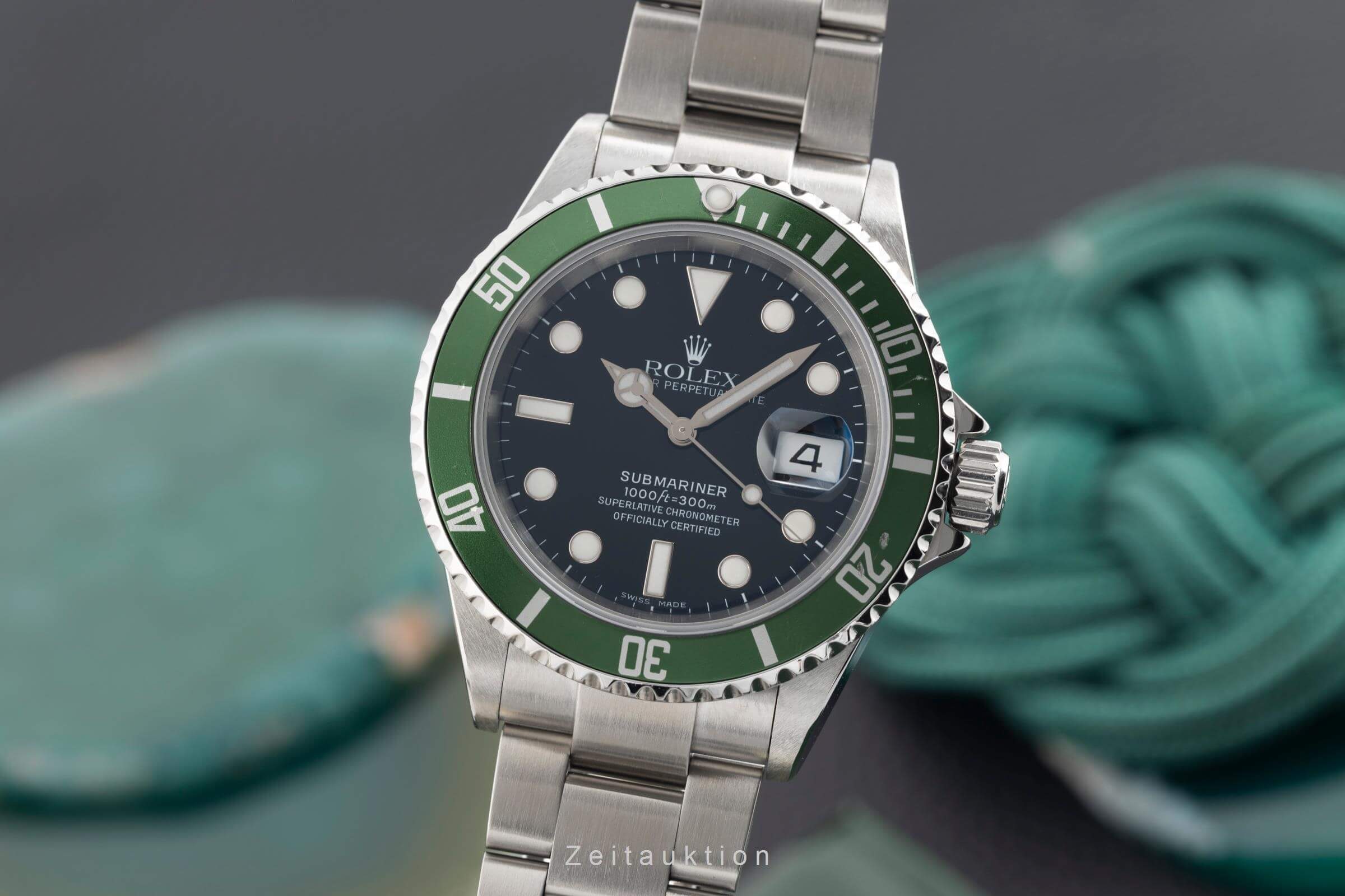 Rolex Submariner steel automatic men's watch 16610LV  [2501606] - Image 2