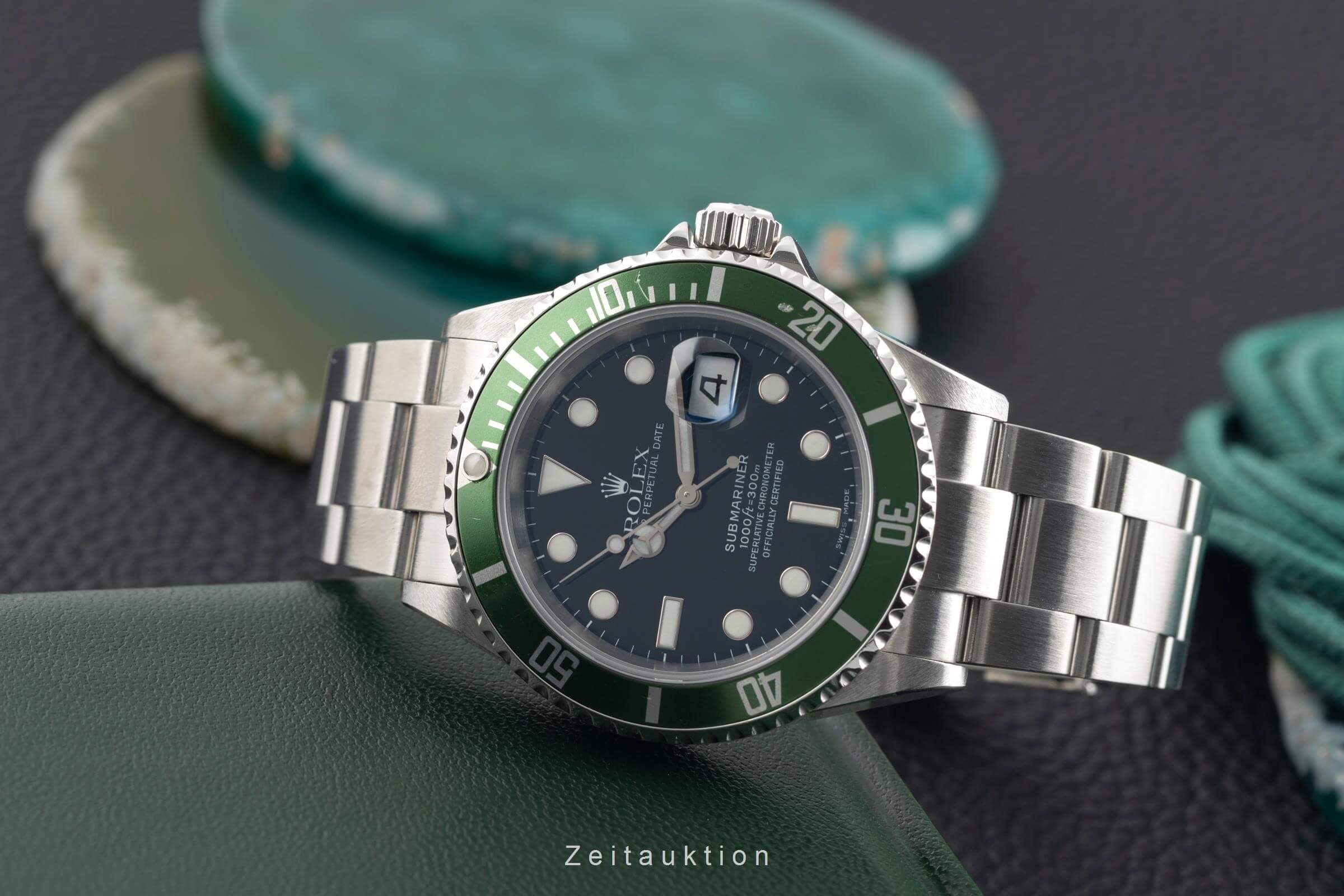 Rolex Submariner steel automatic men's watch 16610LV  [2501606] - Image 3