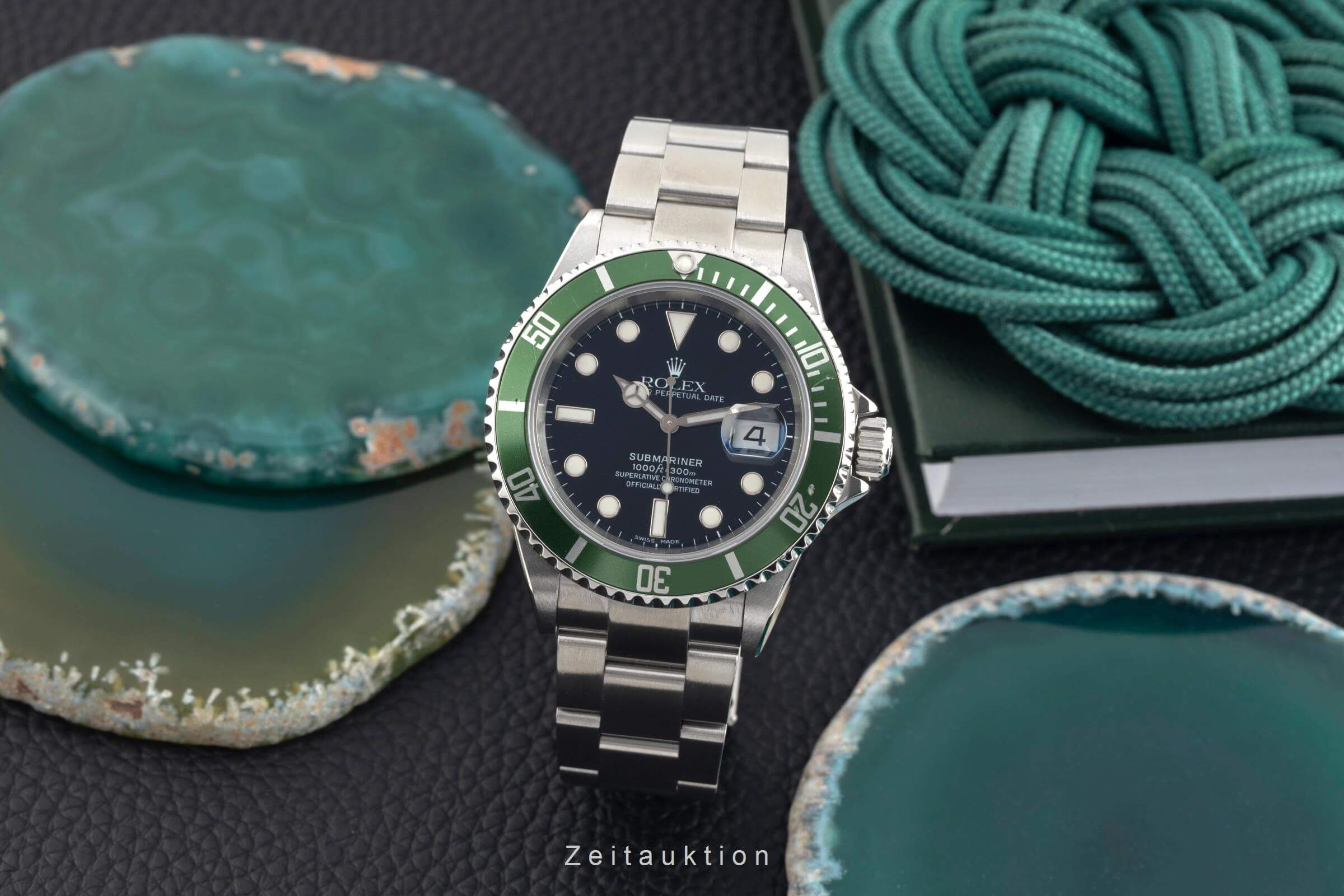 Rolex Submariner steel automatic men's watch 16610LV  [2501606] - Image 4