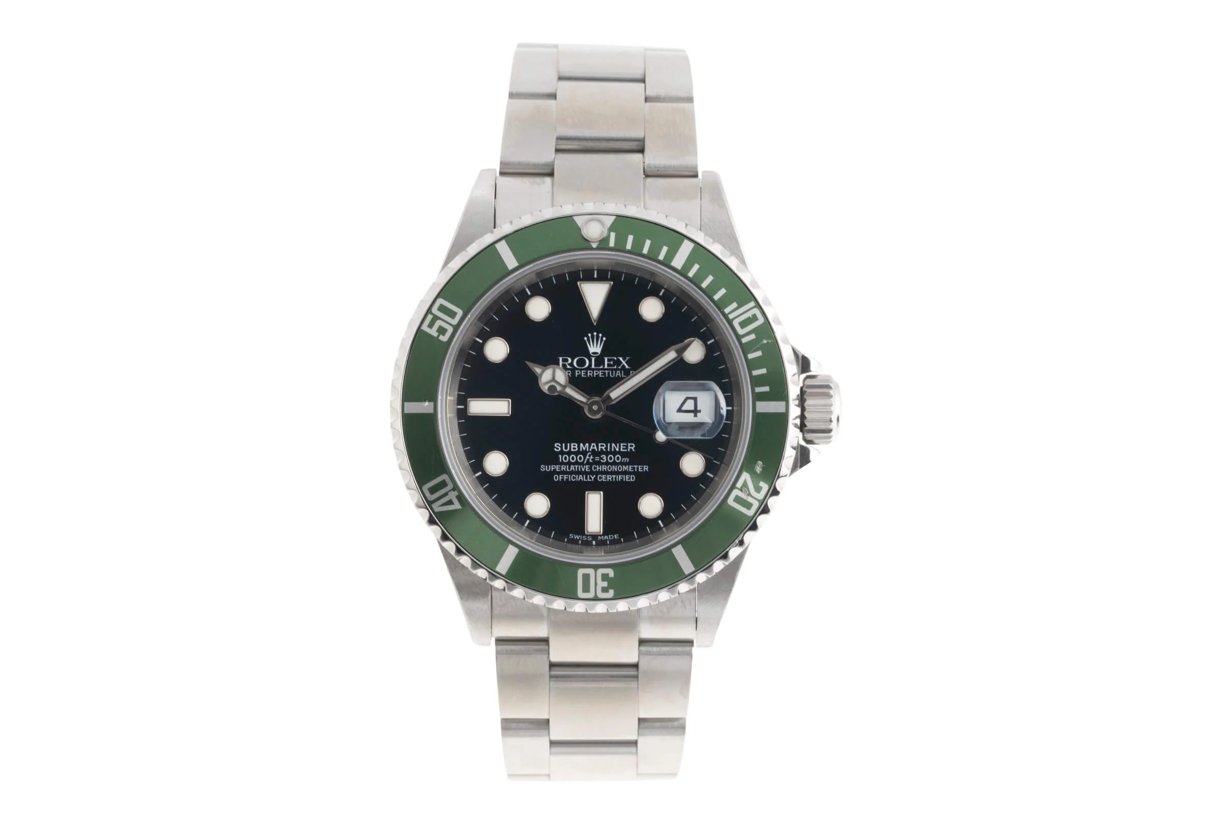 Rolex Submariner steel automatic men's watch 16610LV  [2501606] - Image 5