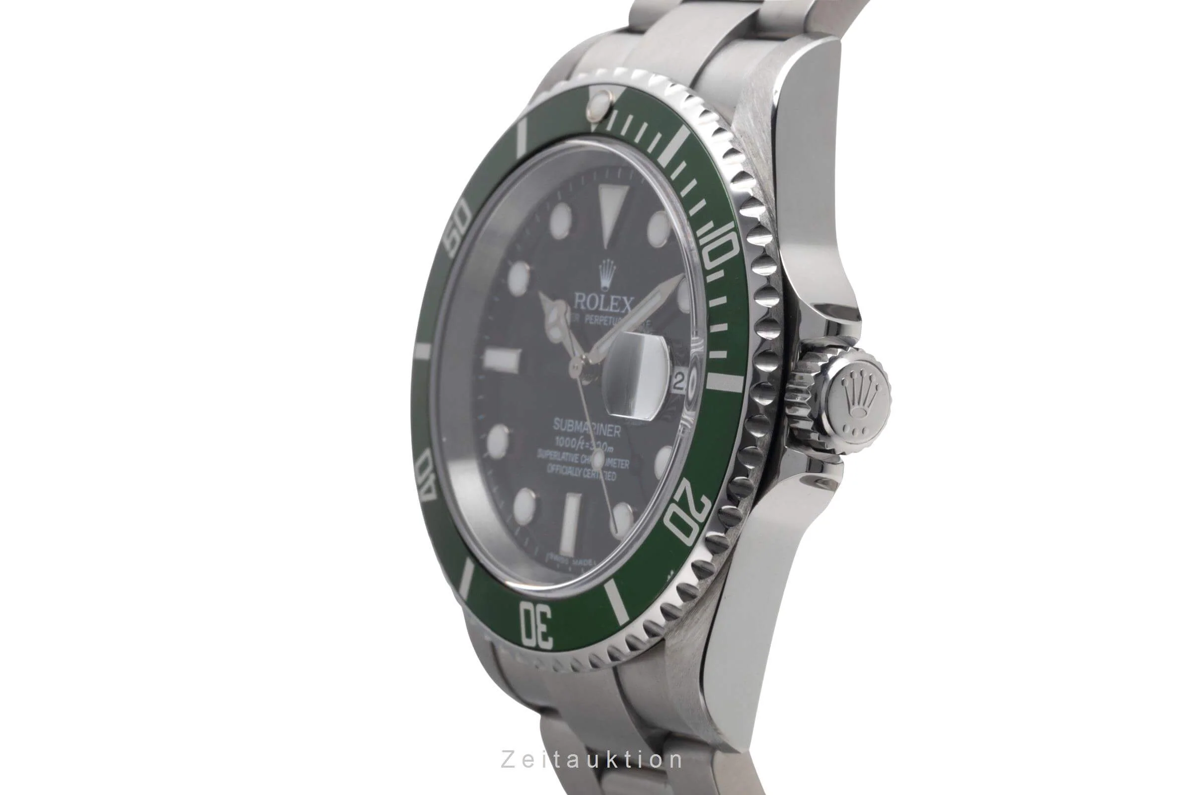 Rolex Submariner steel automatic men's watch 16610LV  [2501816] - Image 7