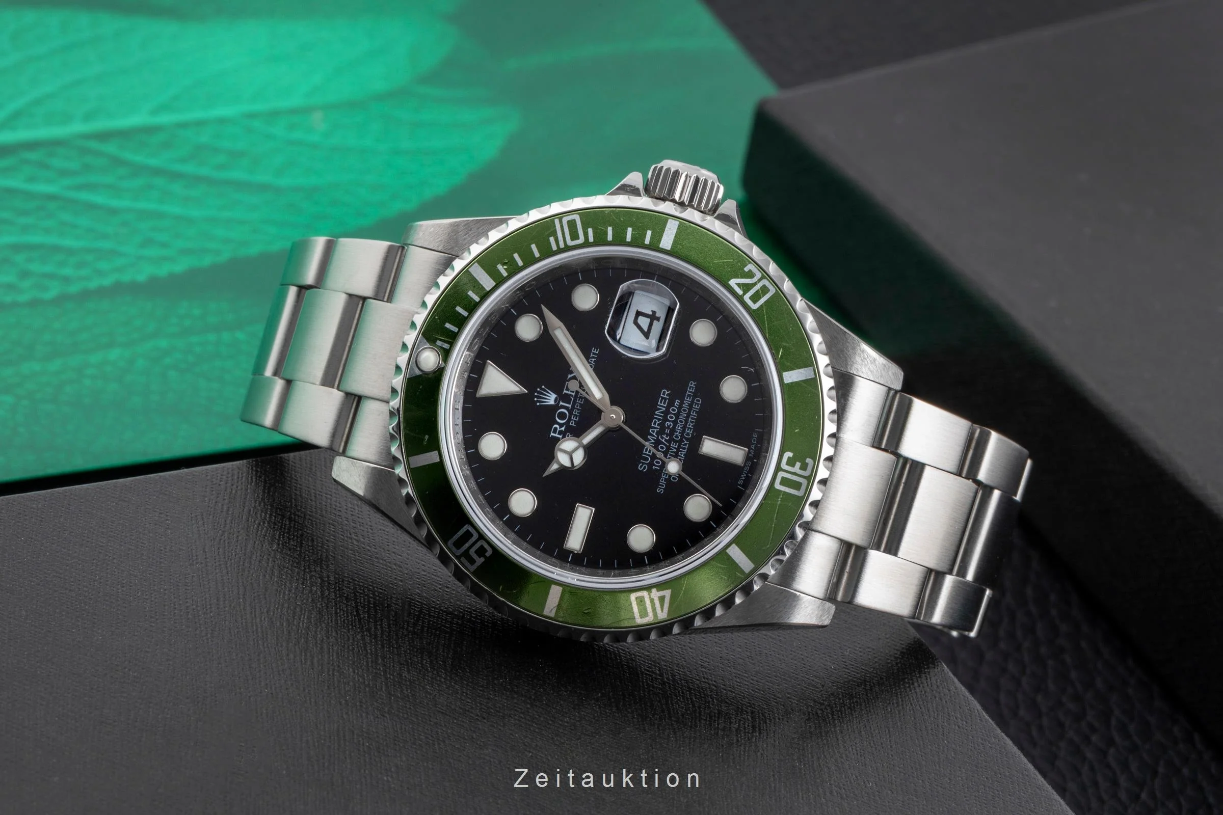Rolex Submariner steel automatic men's watch 16610LV  [2502202] - Image 3