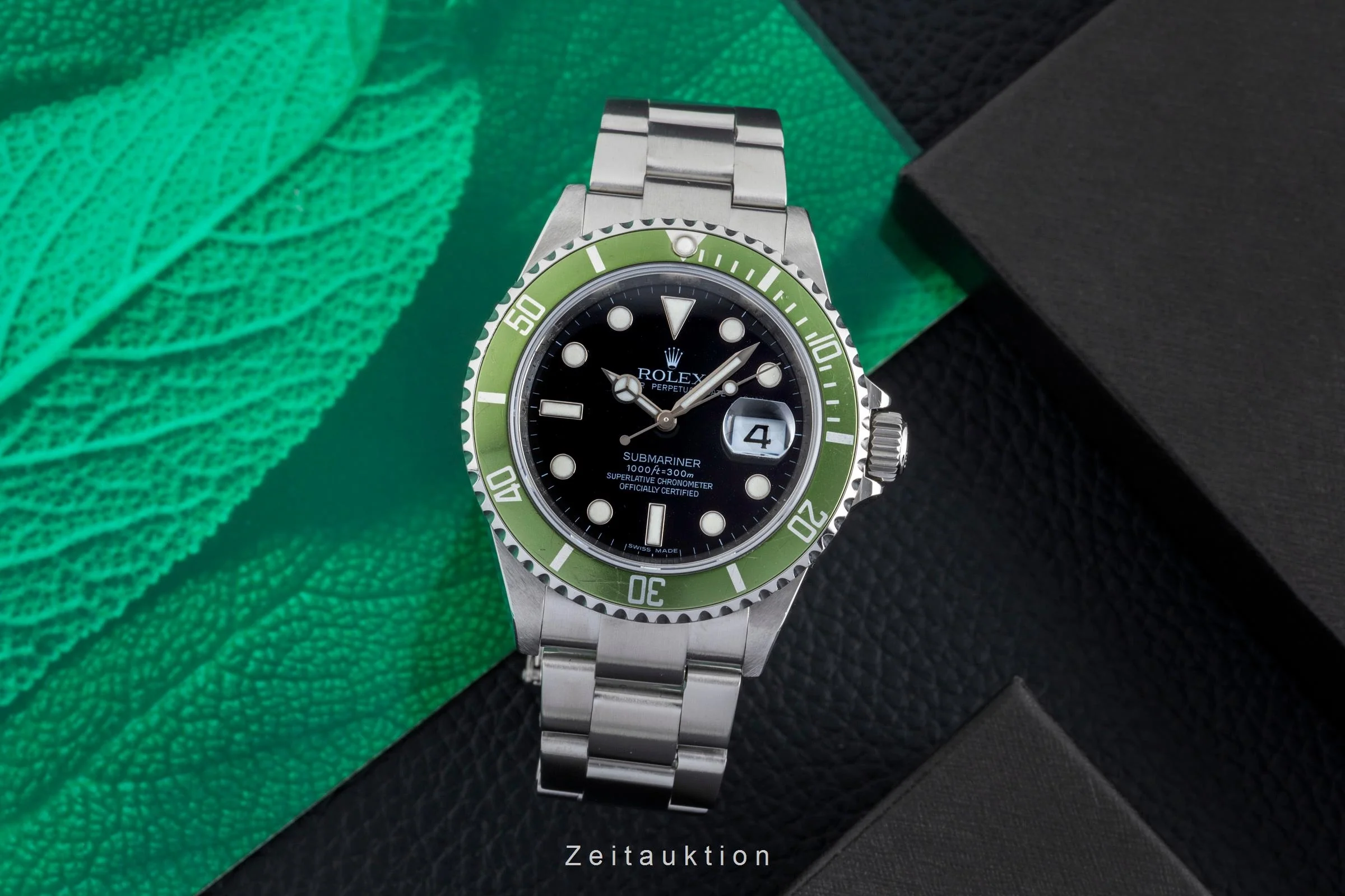 Rolex Submariner steel automatic men's watch 16610LV  [2502202] - Image 4